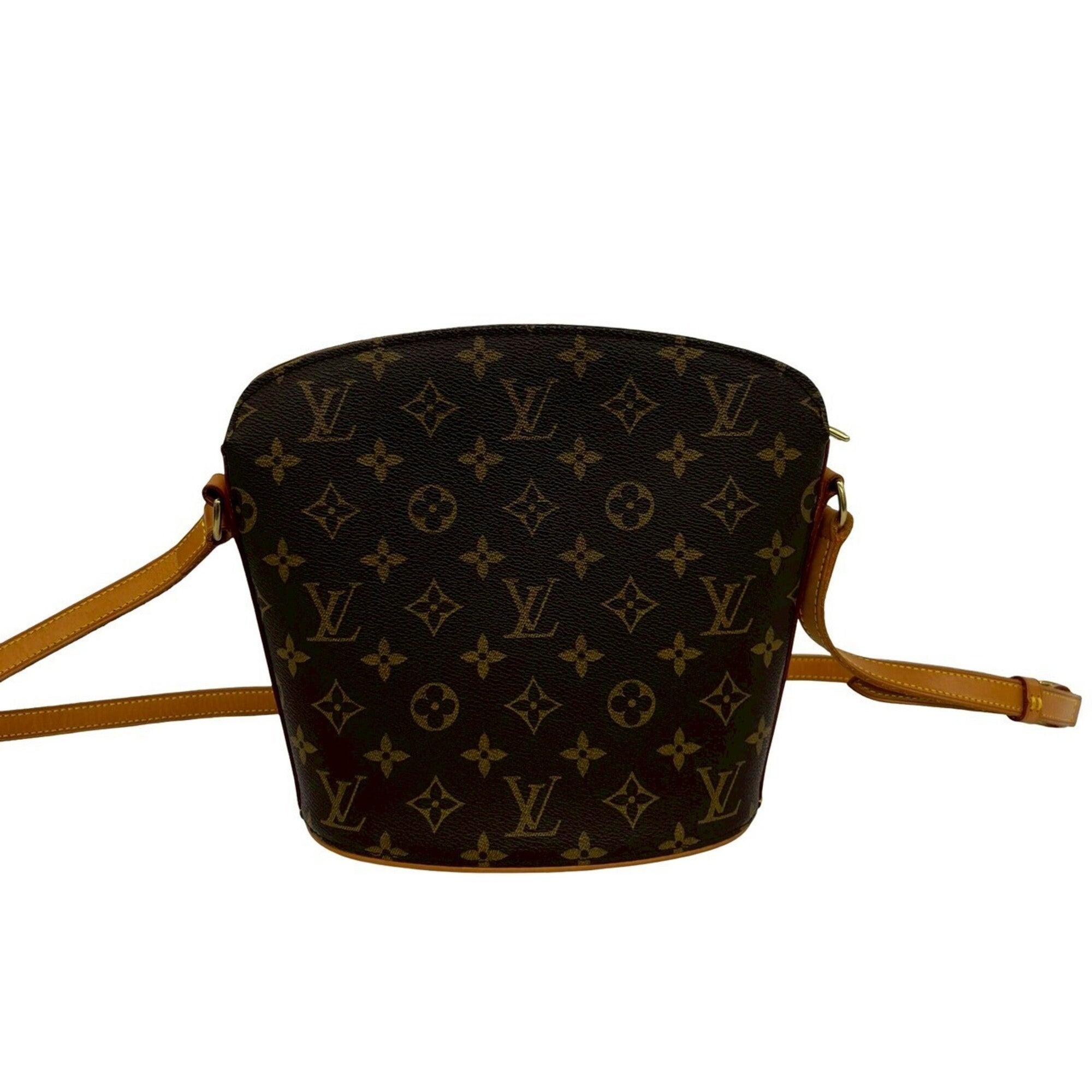 Louis Vuitton Brown Leather Pvc Pochette Shoulder Bag (Pre-Owned)