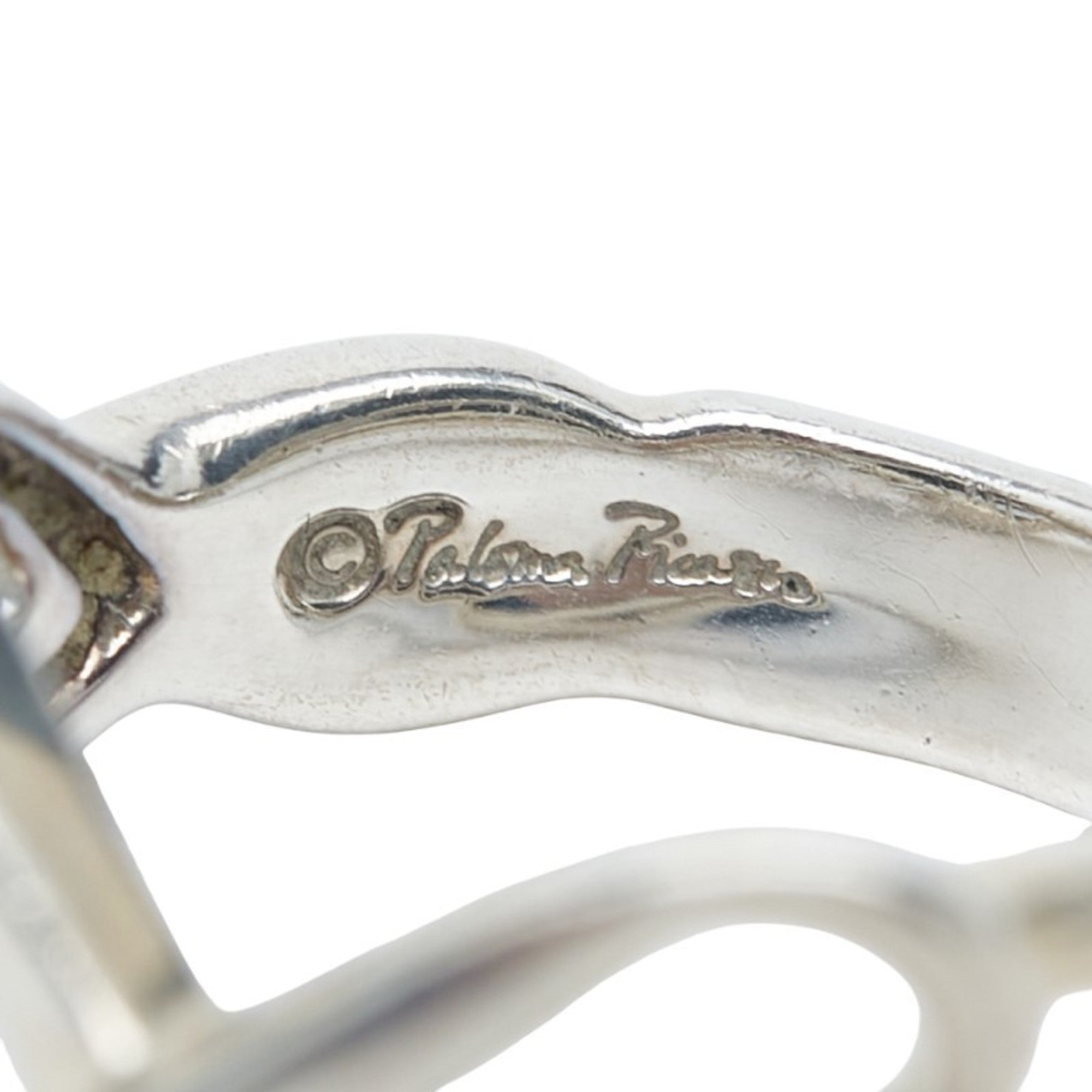 Tiffany Silver Silver 925 Band Ring (Pre-Owned)