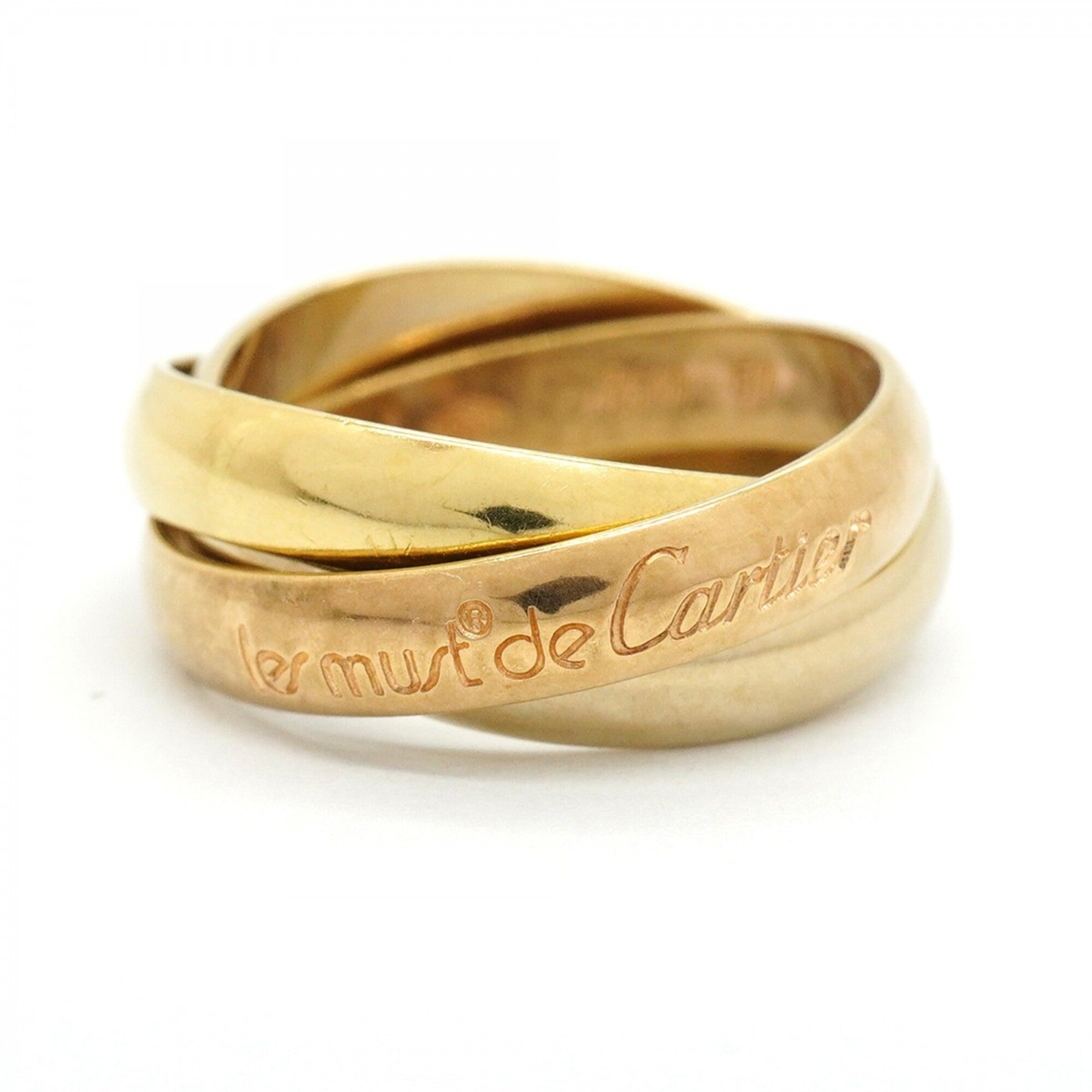 Cartier Yellow Gold (18K) Pink Gold (18K) White Gold (18K) Band Ring (Pre-Owned)