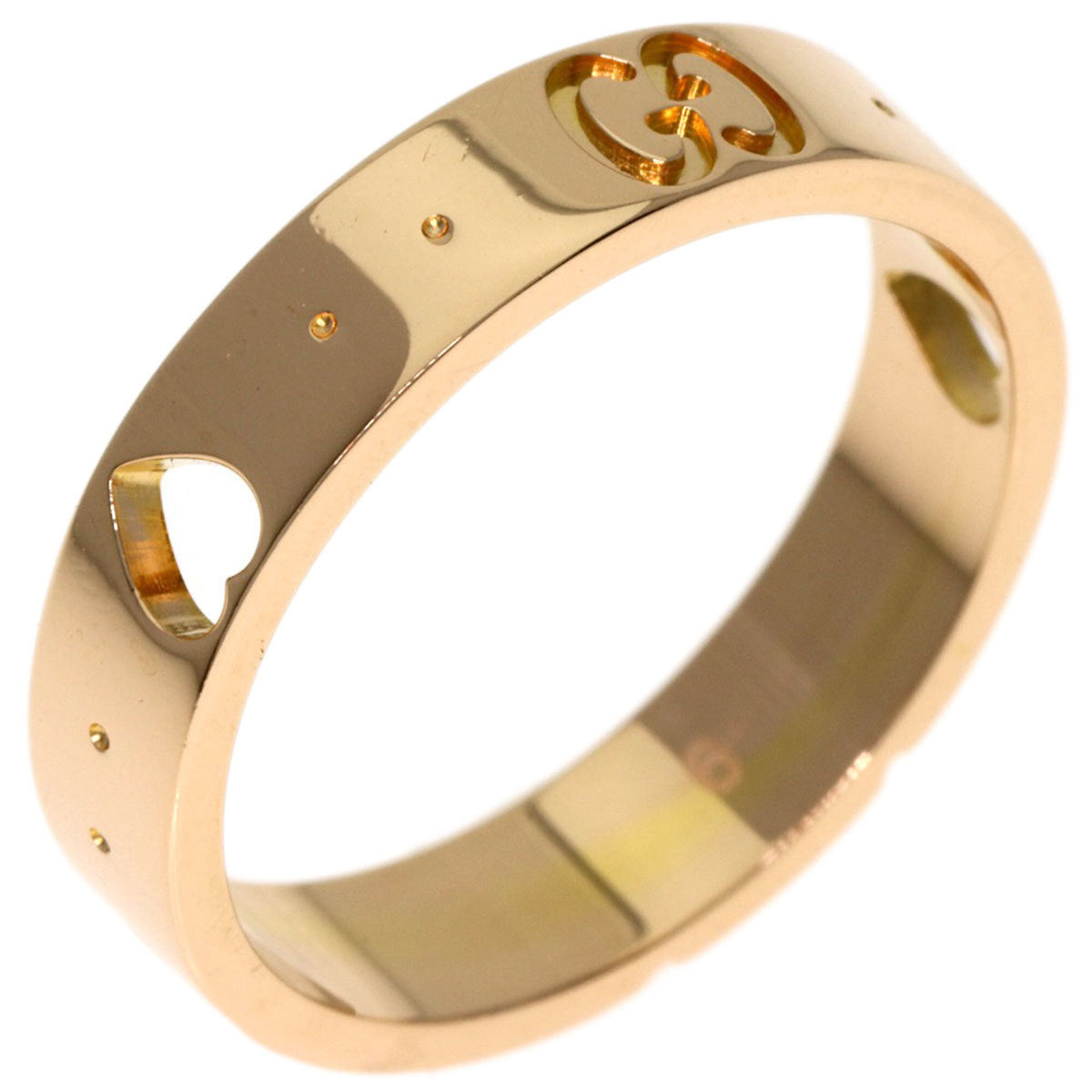 Gucci Pink Gold (18K) Band Ring (Pre-Owned)