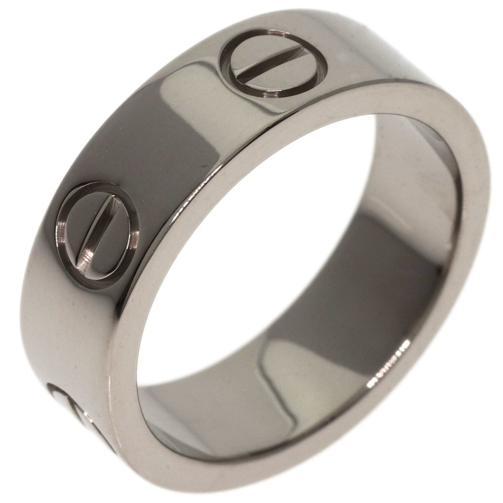 Cartier White Gold White Gold (18K) Band Ring (Pre-Owned)