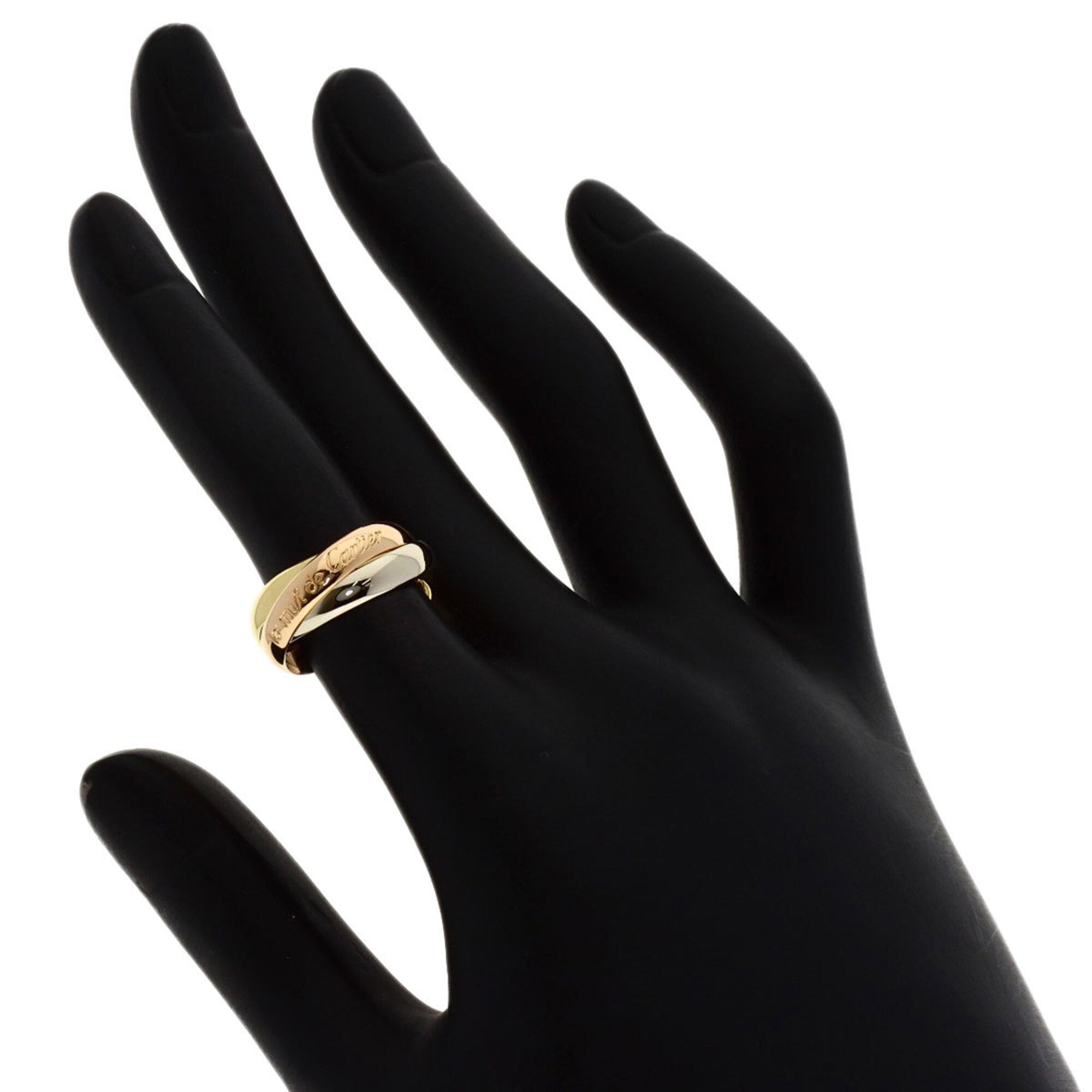 Cartier Yellow Gold (18K) Pink Gold (18K) White Gold (18K) Band Ring (Pre-Owned)