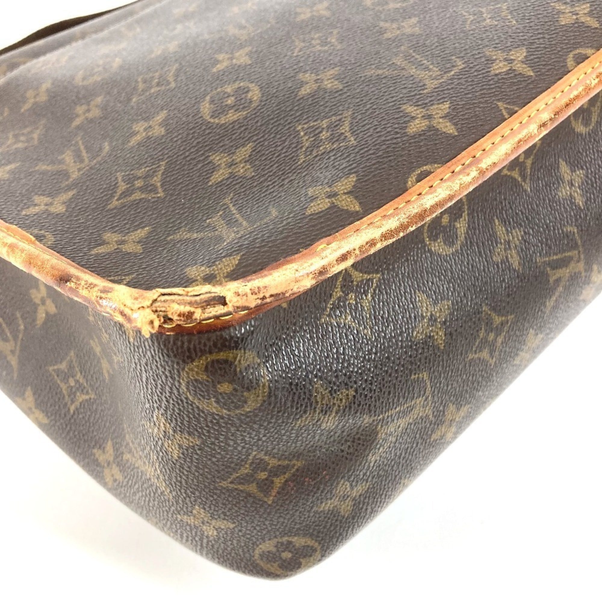 Louis Vuitton Brown Galle Monogram Monogram Messenger Bag Shoulder Bag (Pre-Owned)