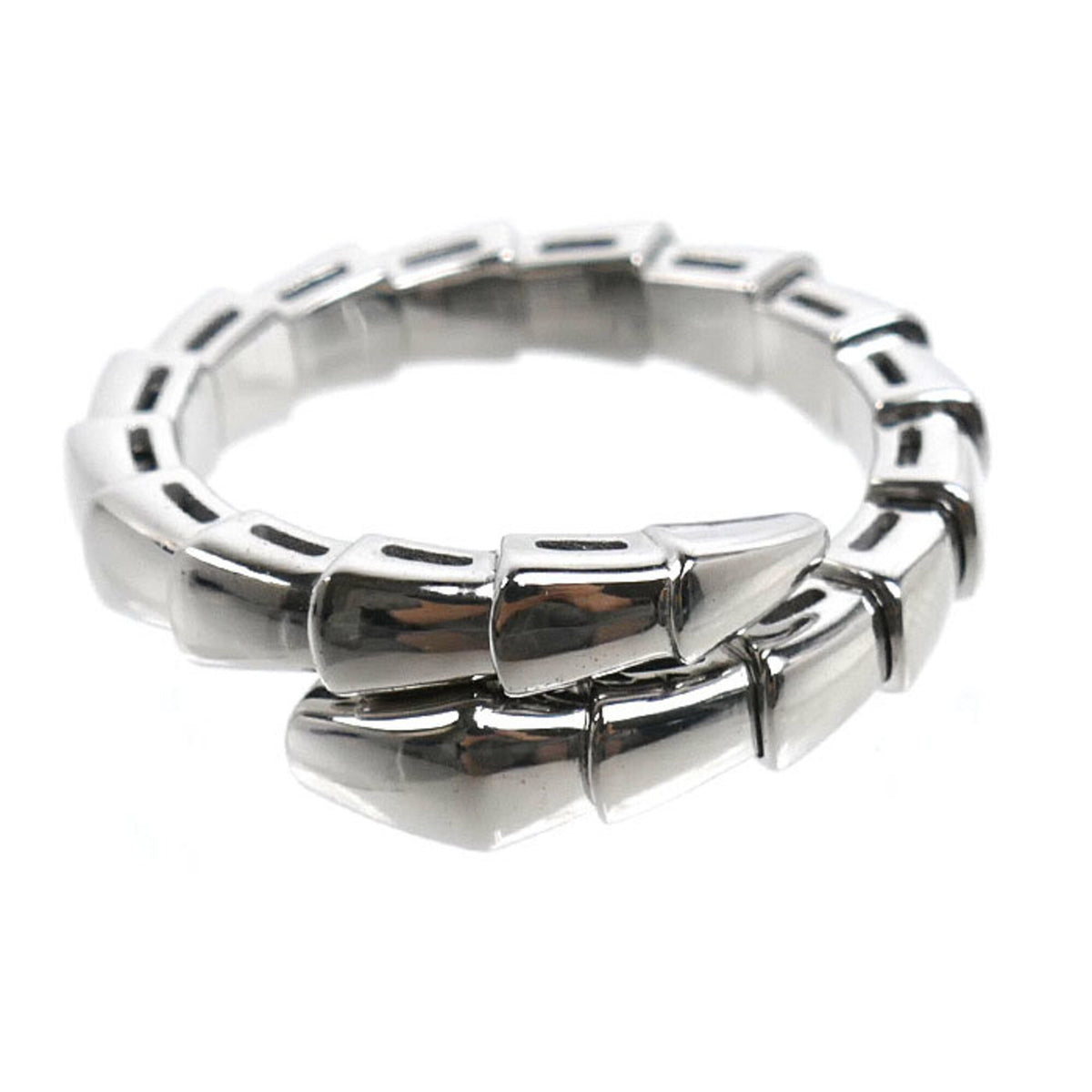 Bvlgari White Gold (18K) Band Ring (Pre-Owned)