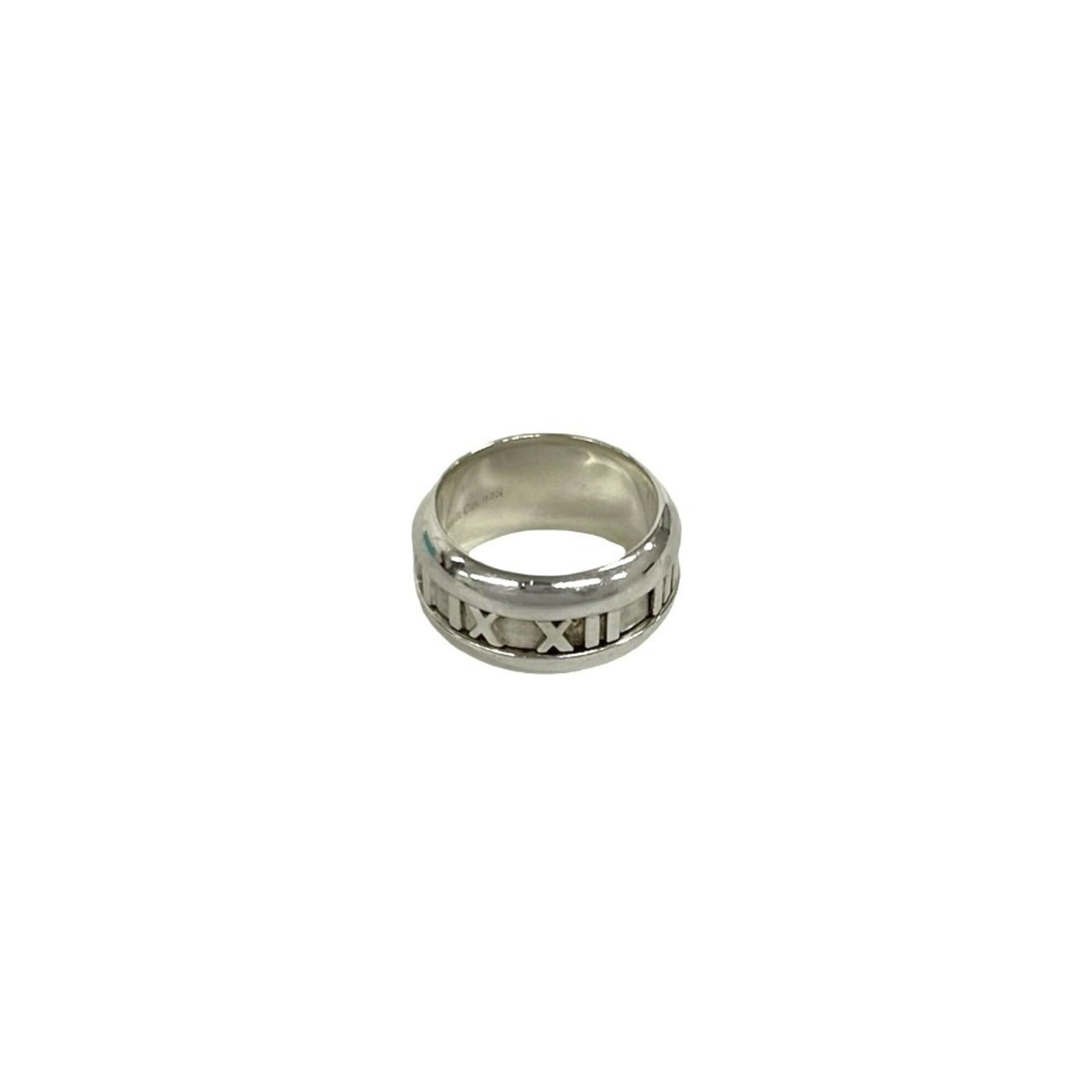 Tiffany Silver Silver 925 Band Ring (Pre-Owned)