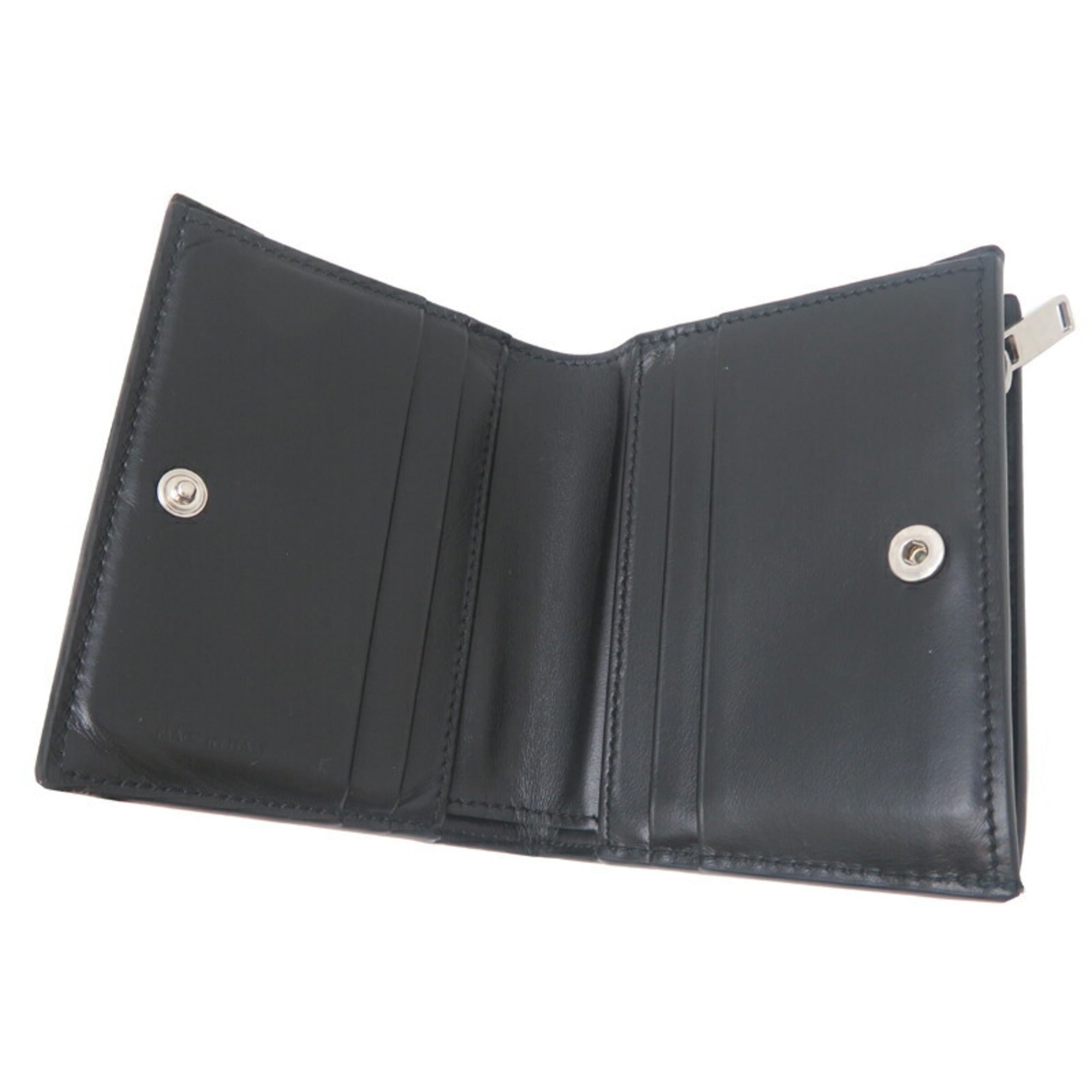 Celine Black Leather Wallet (Bi-Fold) (Pre-Owned)