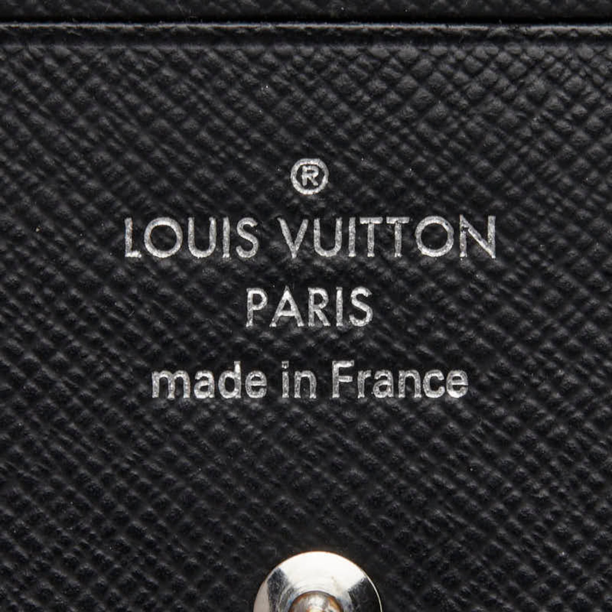 Louis Vuitton Damier Graphite Black Gray Pvc Leather Wallet (Bi-Fold) (Pre-Owned)