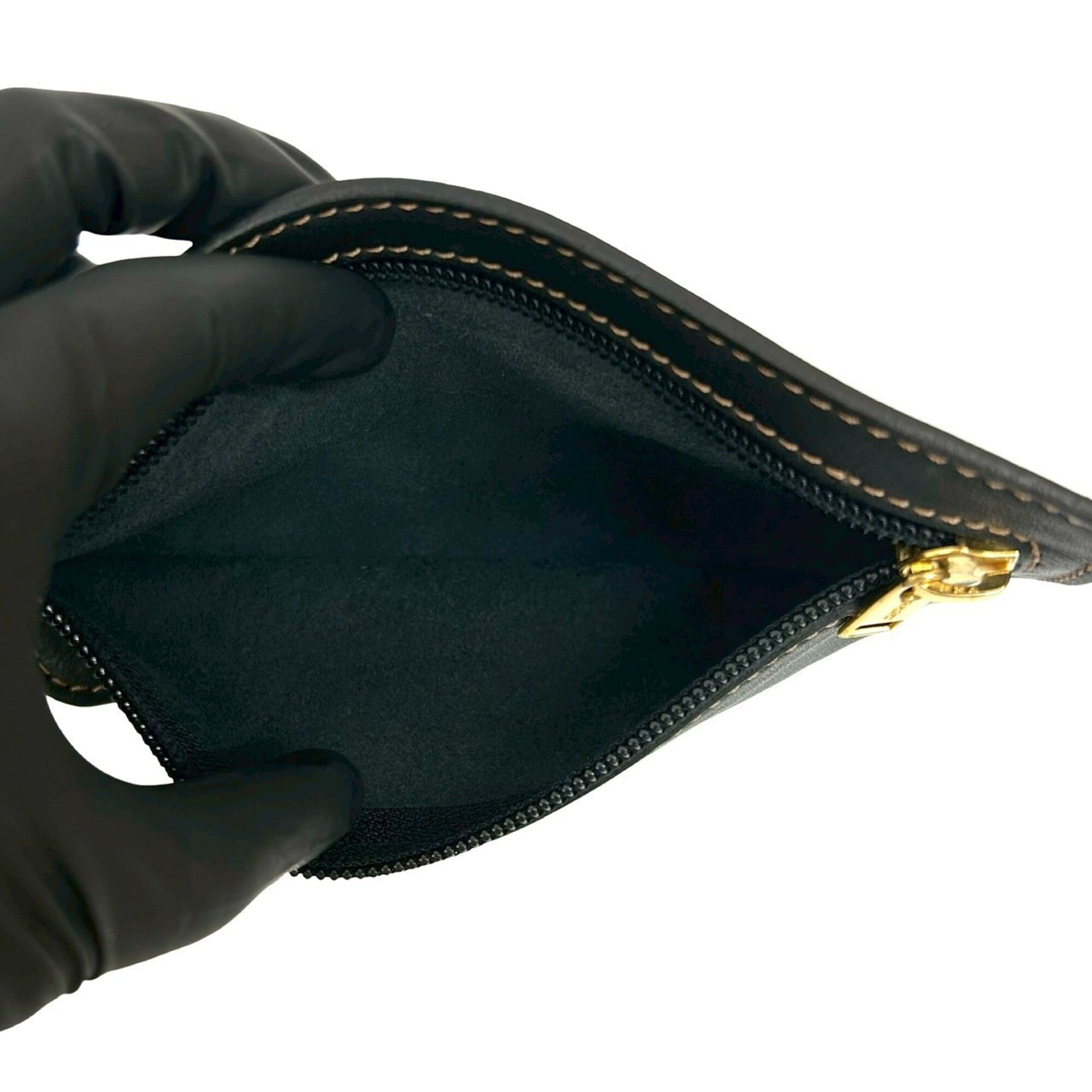 Loewe Black Leather Backpack Pouch (Pre-Owned)