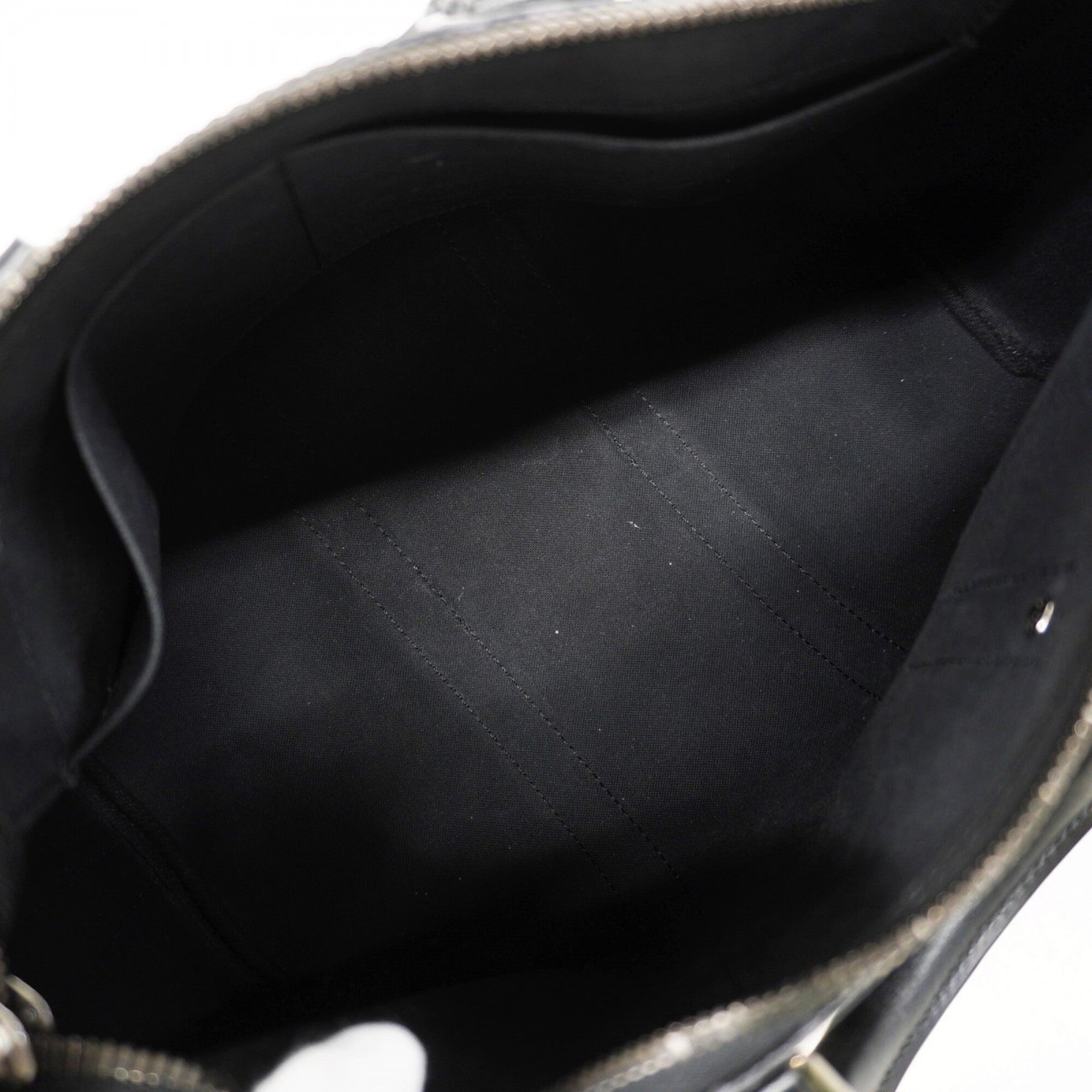 Louis Vuitton Black Gray Handbag (Pre-Owned)