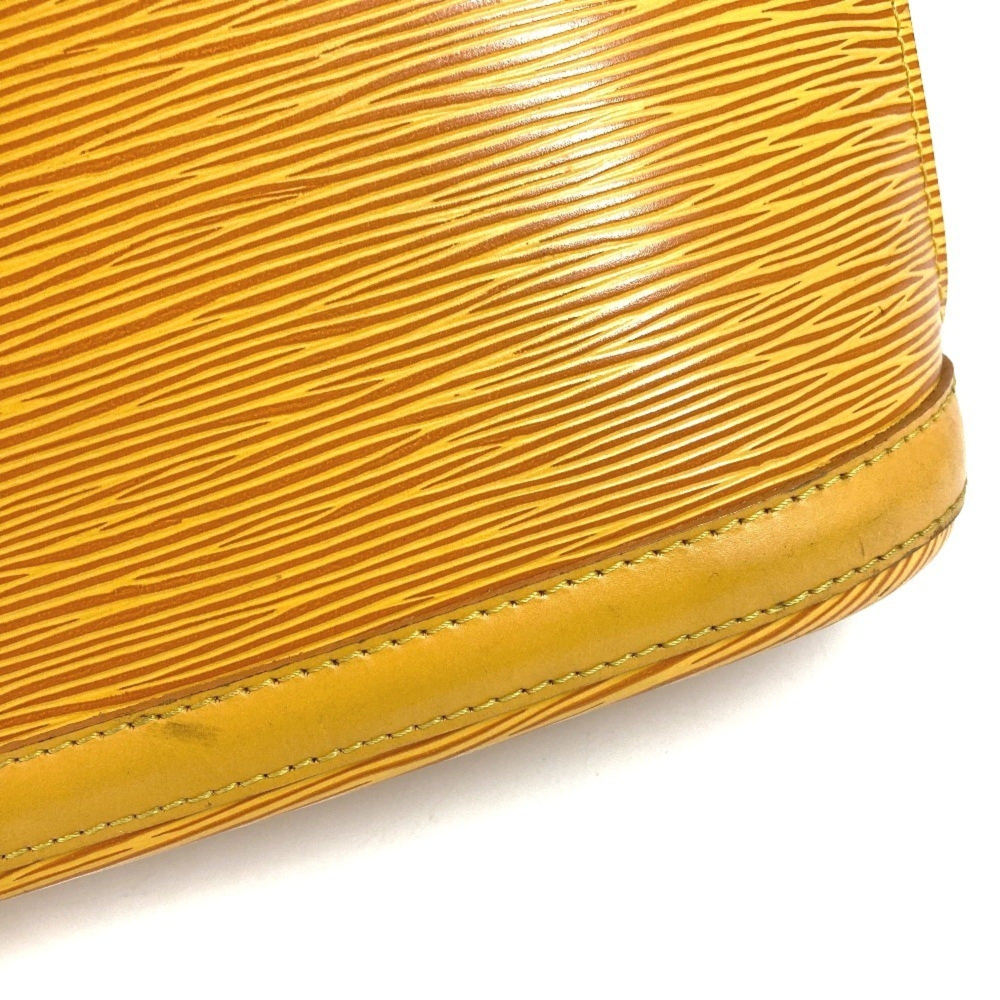 Louis Vuitton Epi Yellow Epi Leather Shoulder Bag Tote Bag (Pre-Owned)