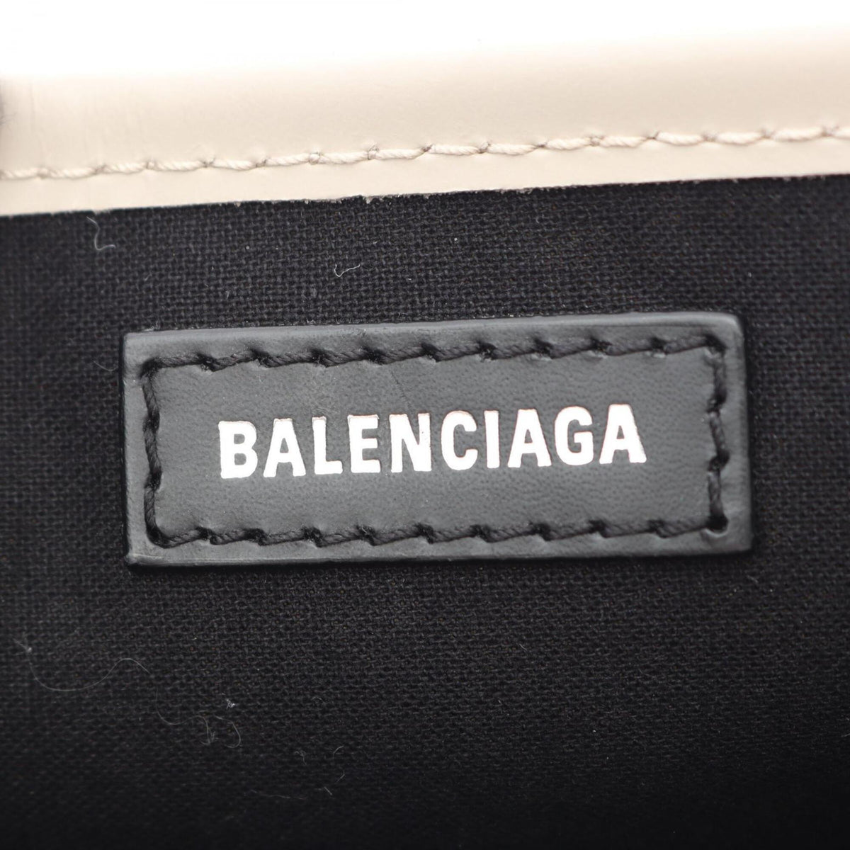 Balenciaga Beige Canvas Leather Handbag (Pre-Owned)