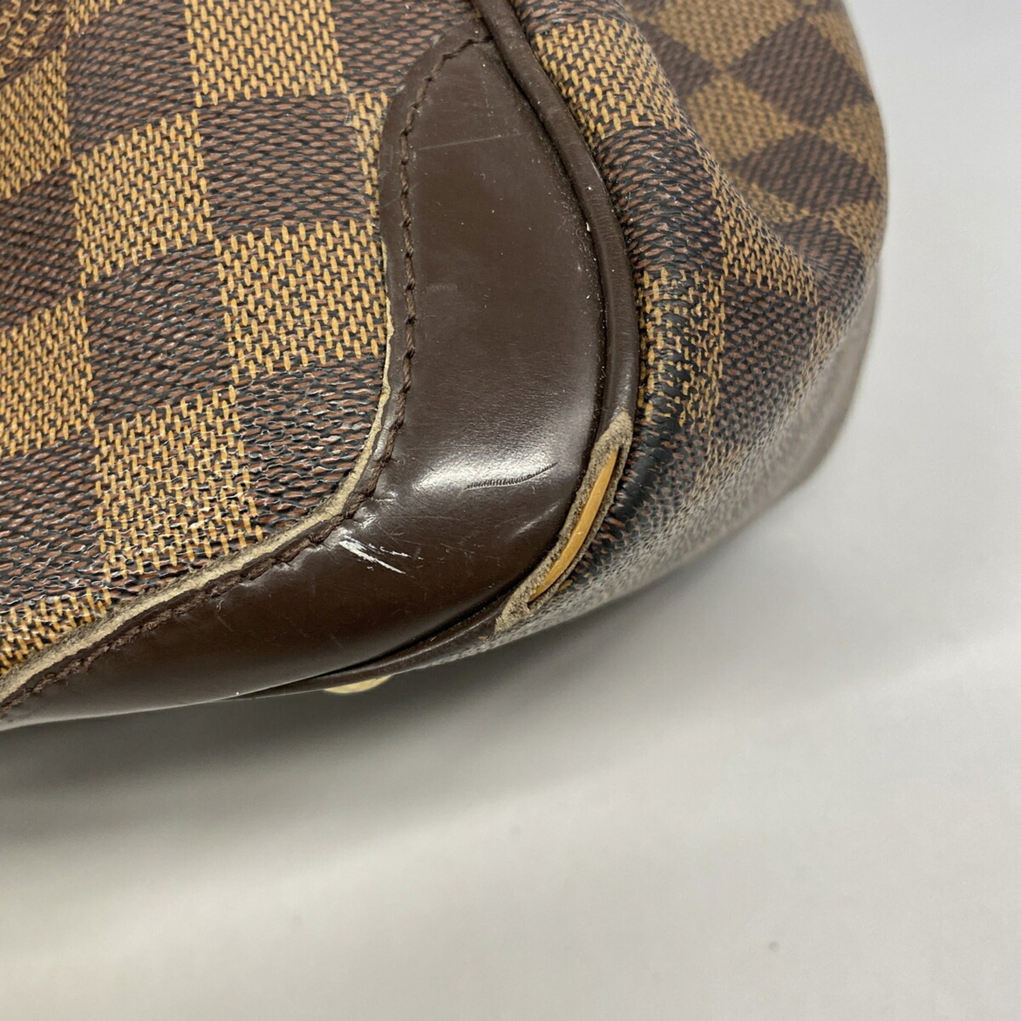 Louis Vuitton Ebene Handbag (Pre-Owned)