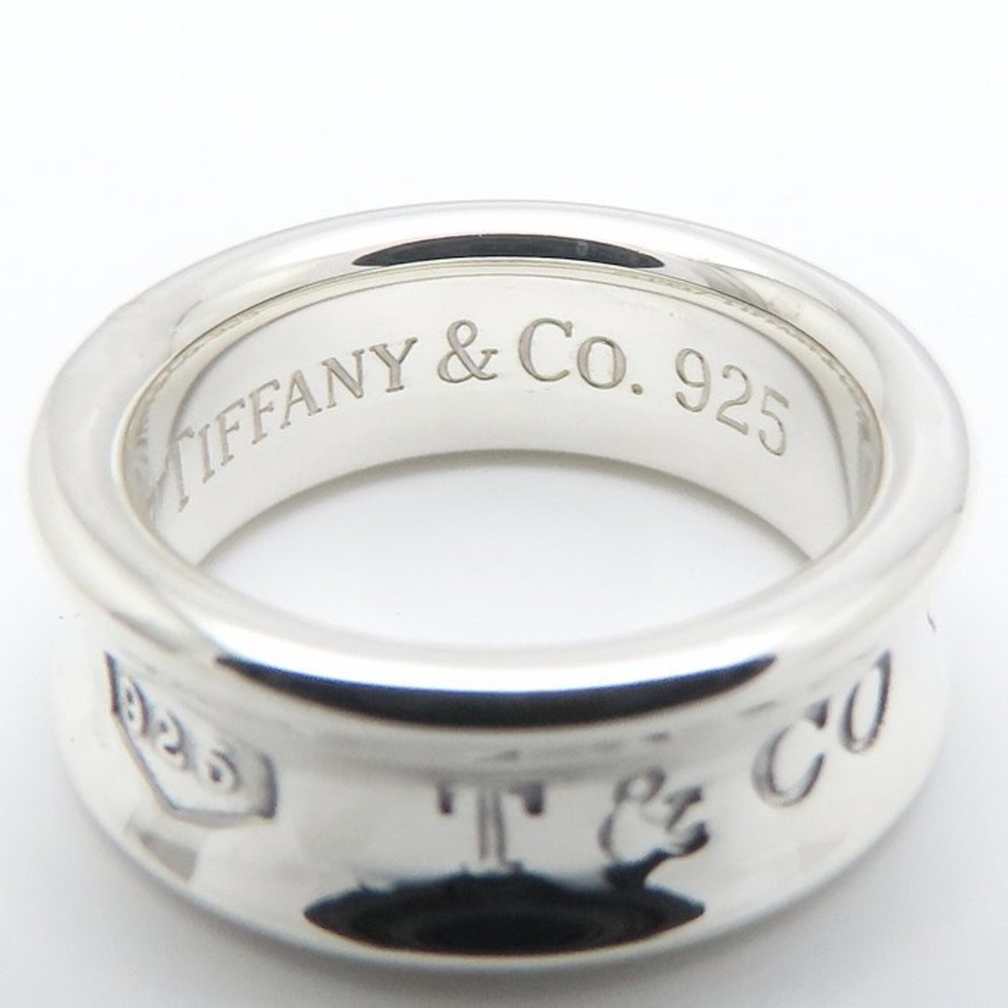 Tiffany Silver 925 Band Ring (Pre-Owned)