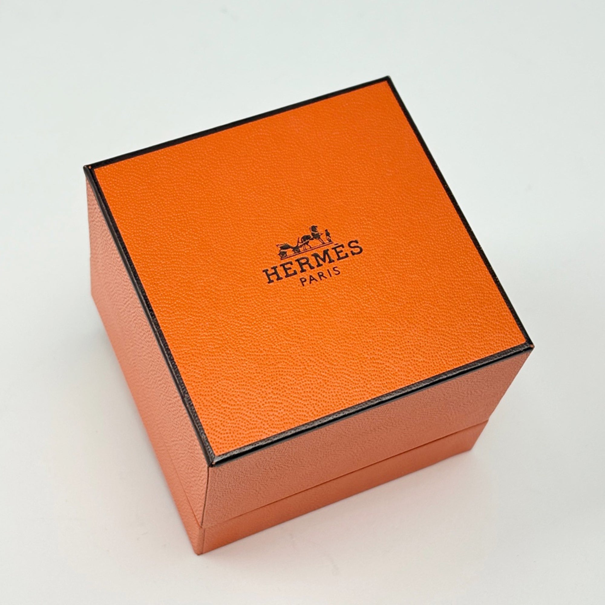 Hermes Silver 925 Band Ring (Pre-Owned)