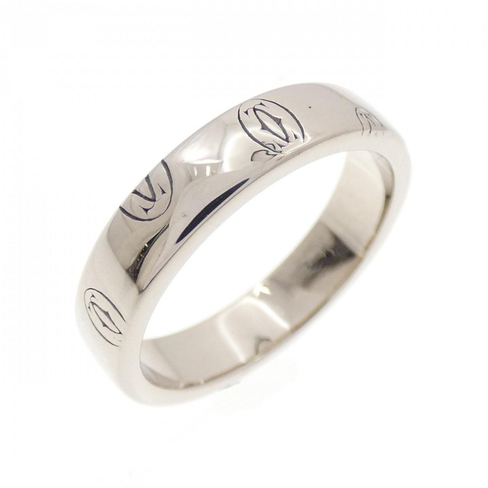 Cartier Happy Birthday White Gold (18K) Band Ring (Pre-Owned)