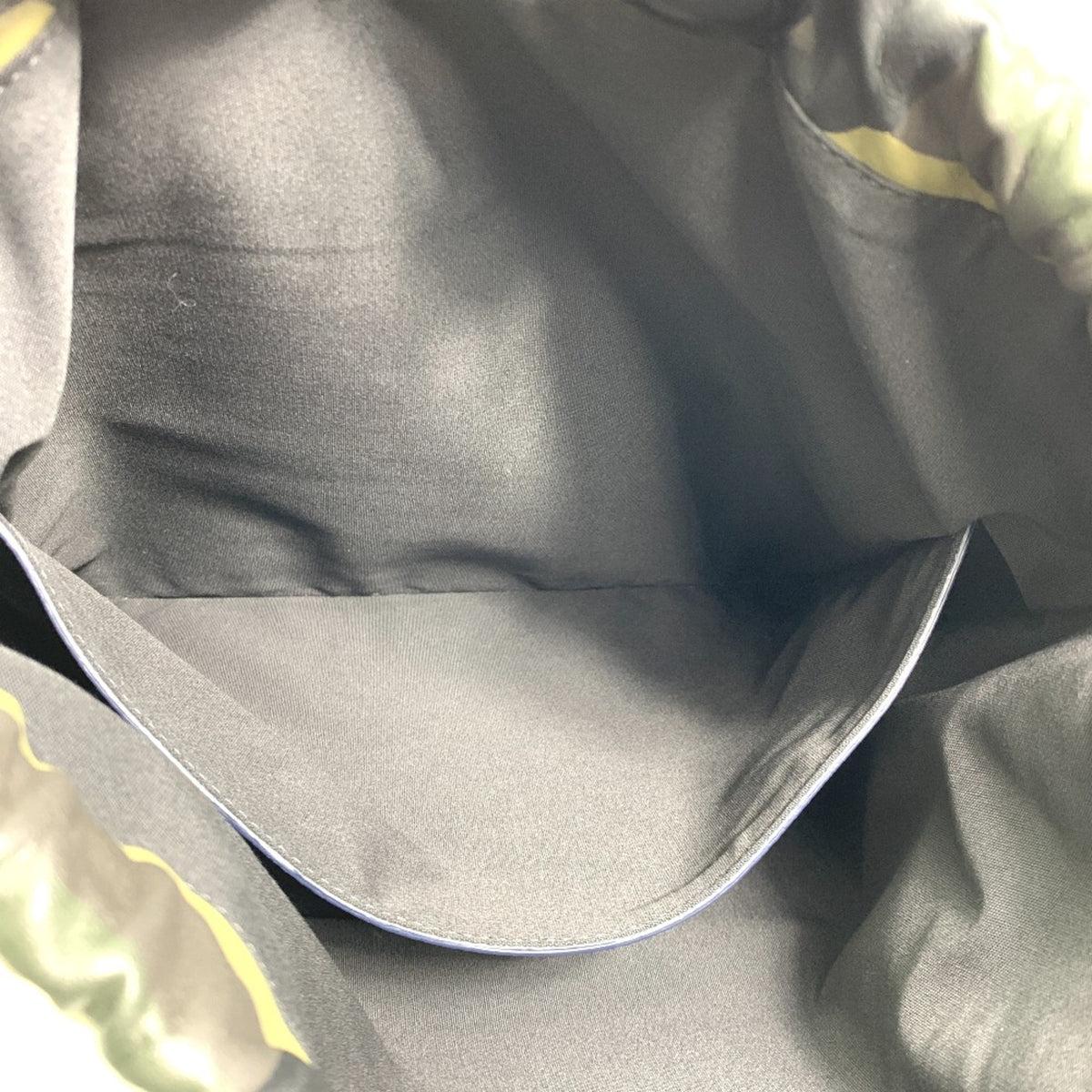 Dior Homme Green Leather Backpack (Pre-Owned)