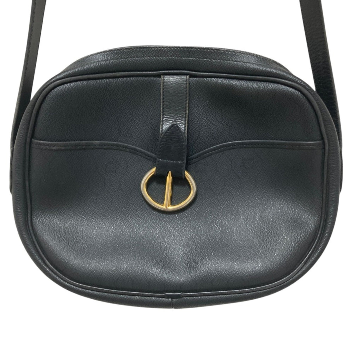 Christian Dior Black Pvc Pouch Shoulder Bag (Pre-Owned)