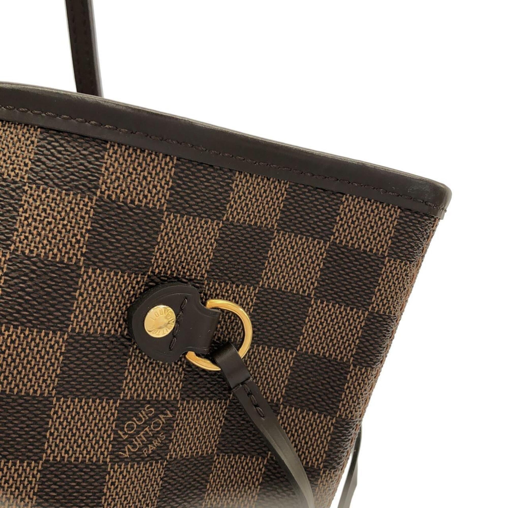 Louis Vuitton Damier Ebene Rose Ballerine Coated Canvas Handbag (Pre-Owned)