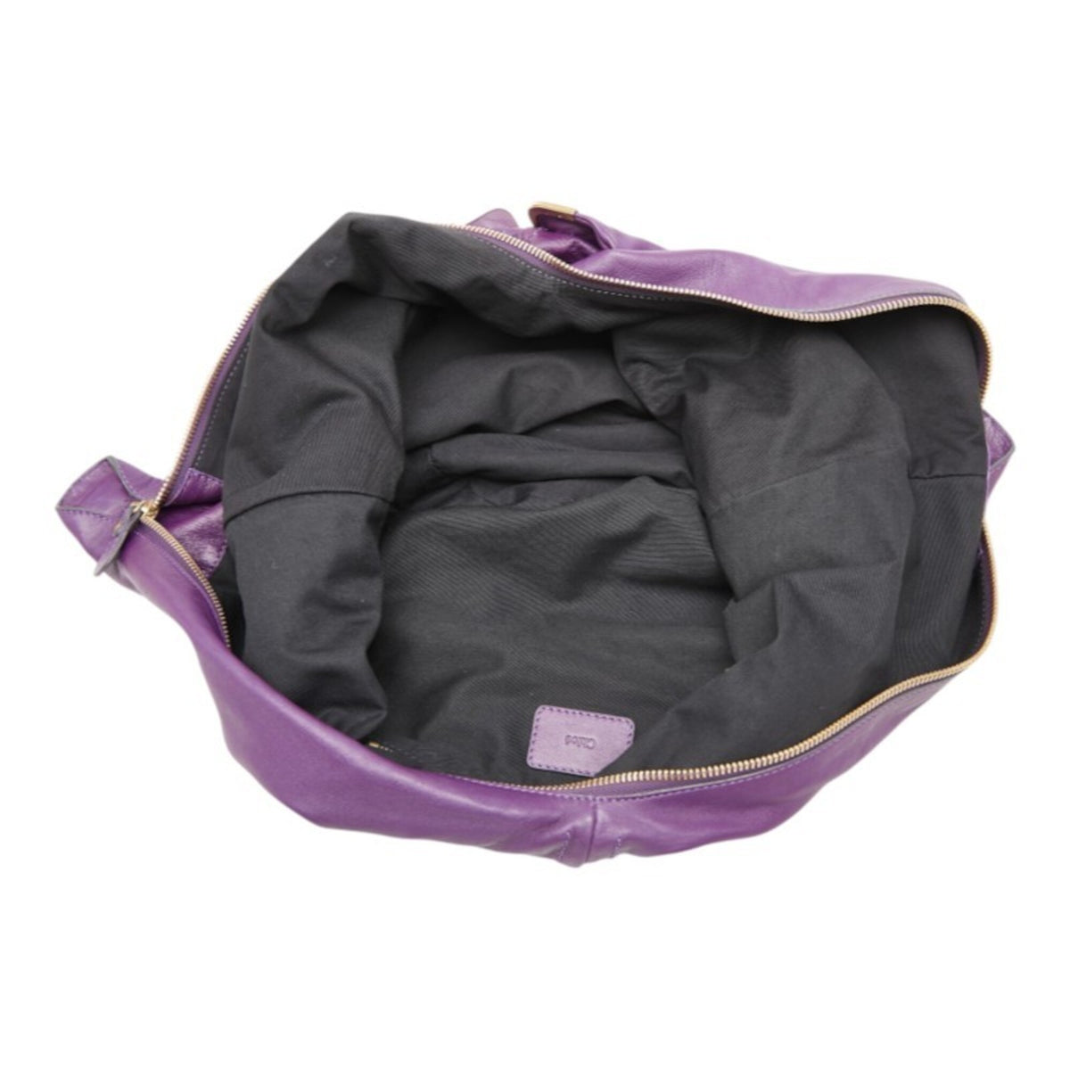 Chloé Purple Leather Shoulder Bag (Pre-Owned)
