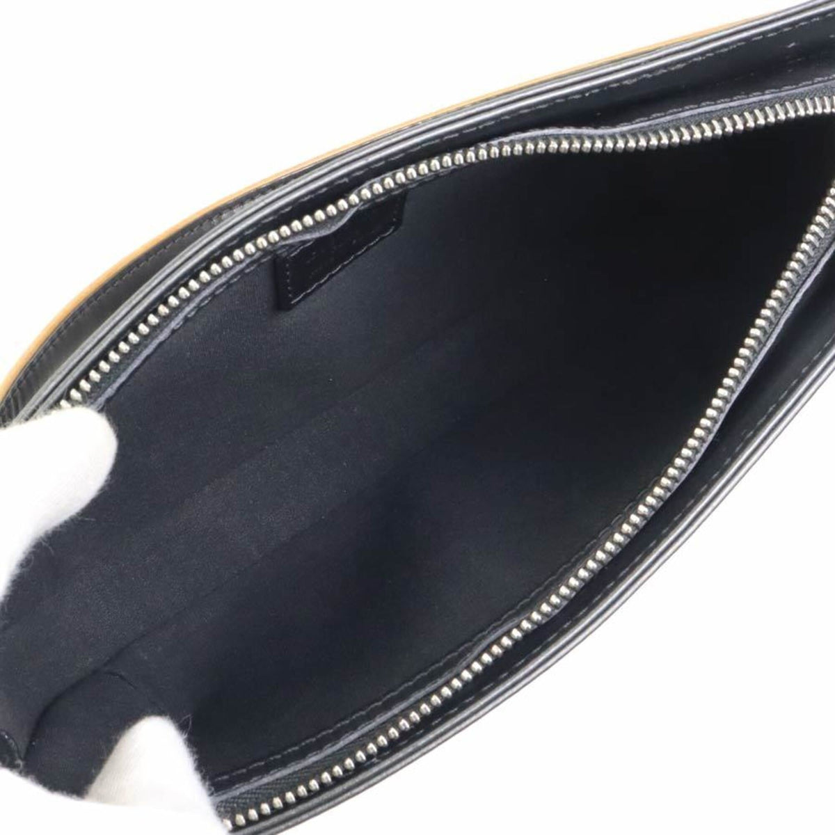 Louis Vuitton Black Gray Monogram Mat Shoulder Bag (Pre-Owned)