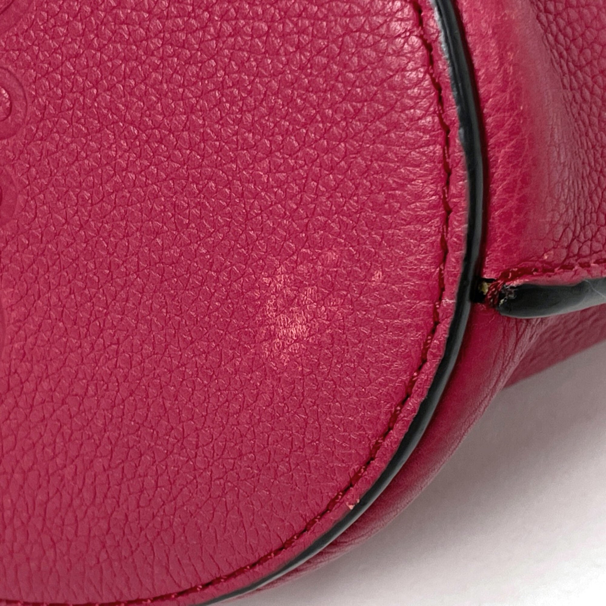 Loewe Pink Leather Shoulder Bag (Pre-Owned)