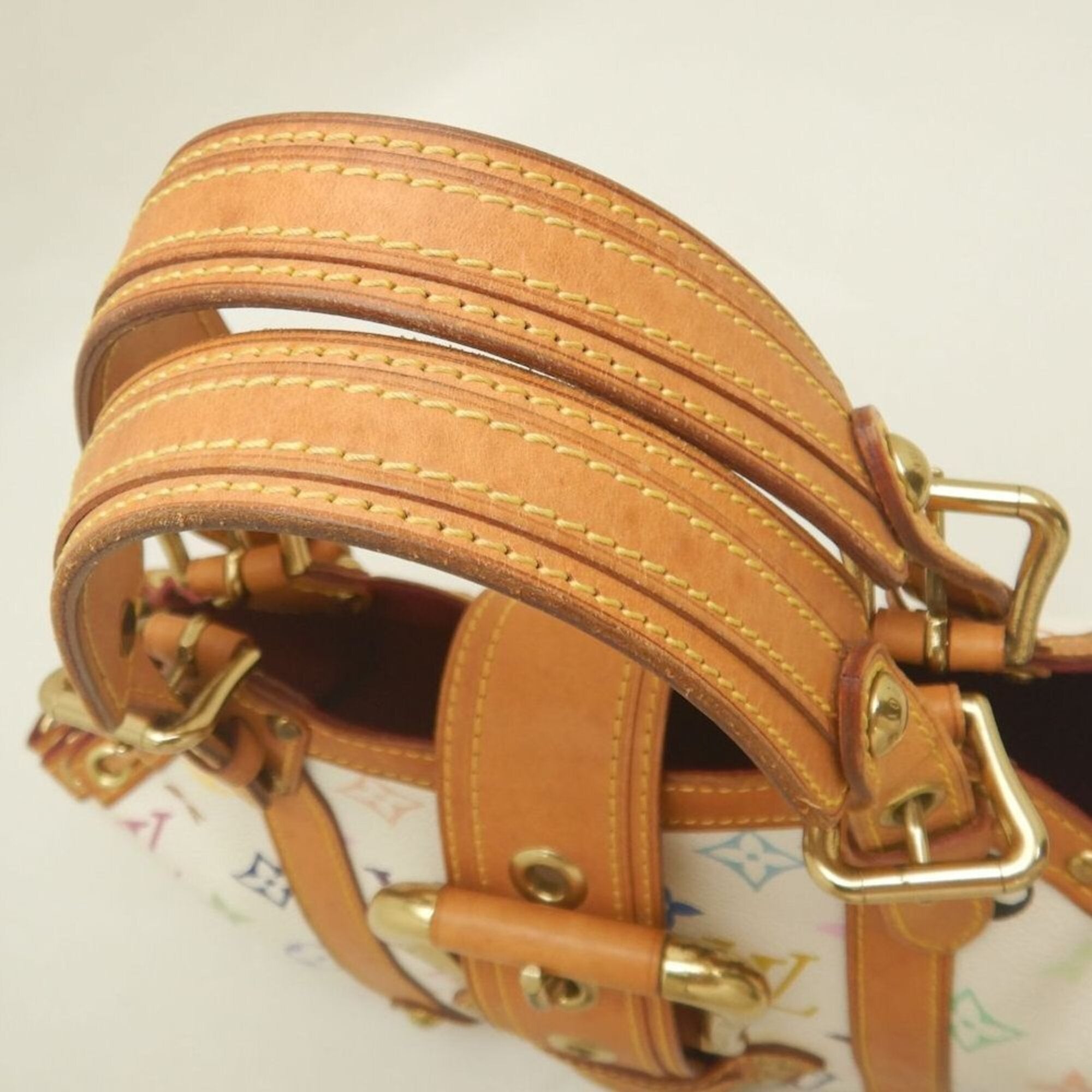 Louis Vuitton Blanc Monogram Multi-Color Monogram Handbag (Pre-Owned)