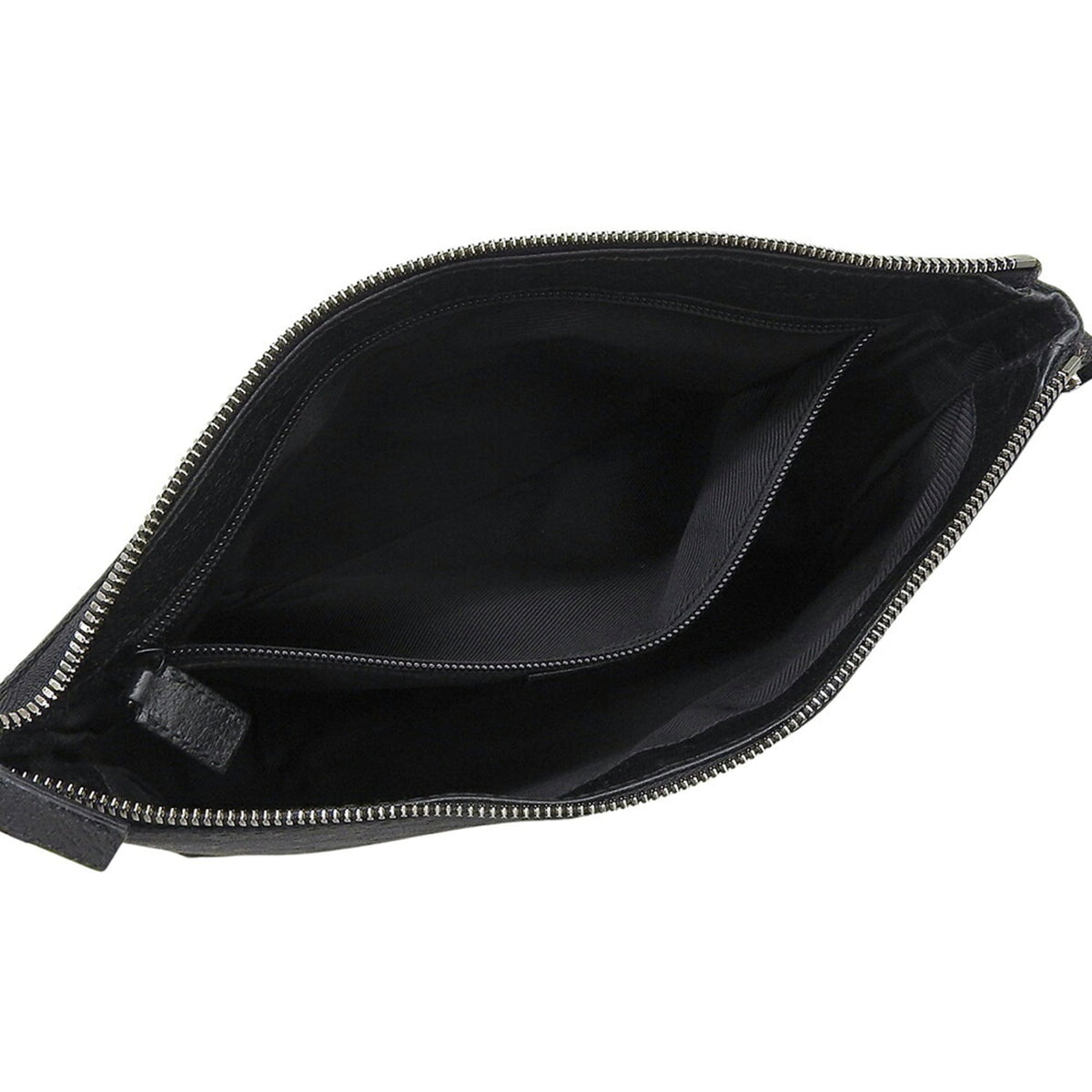 Gucci Gg Canvas Black Gg Canvas Leather Shoulder Bag (Pre-Owned)