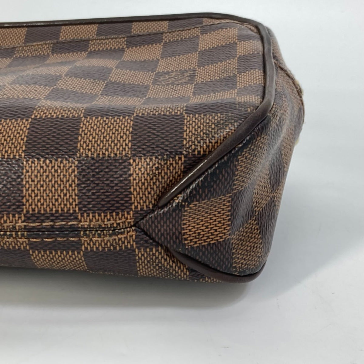 Louis Vuitton Damier Brown Ebene Damier Canvas Pochette (Pre-Owned)