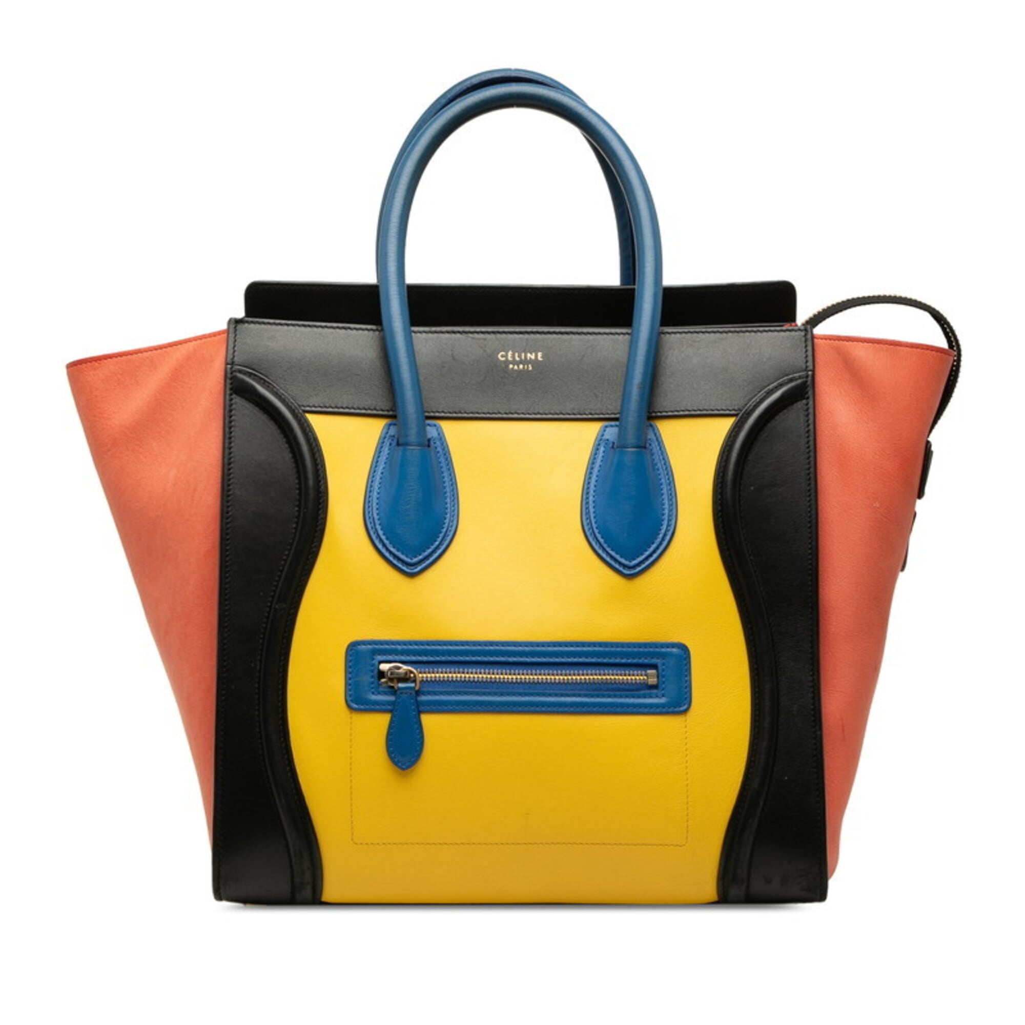 Celine Multi-Color Leather Handbag (Pre-Owned)