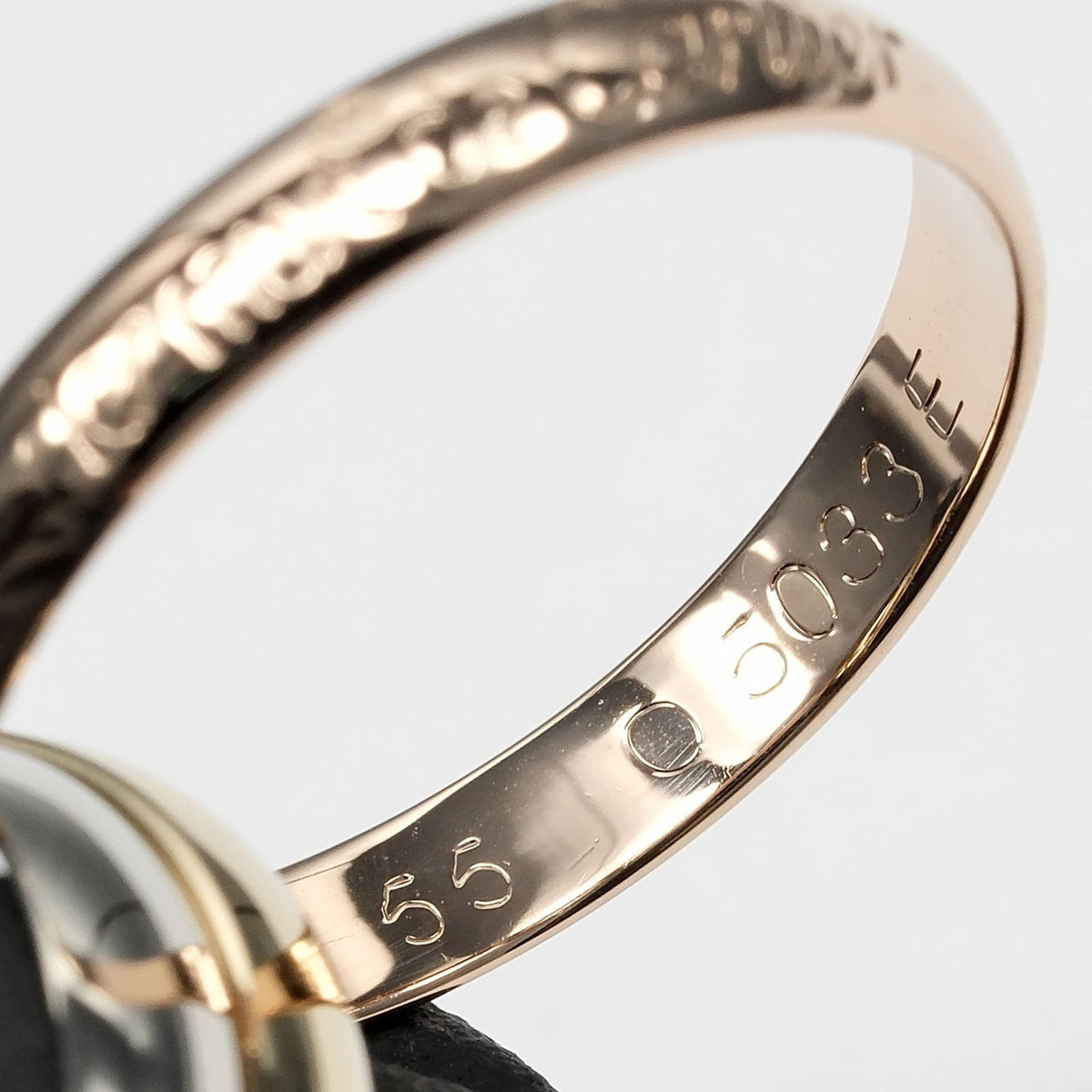 Cartier Pink Gold White Gold Yellow Gold Yellow Gold (18K) Pink Gold (18K) White Gold (18K) Band Ring (Pre-Owned)