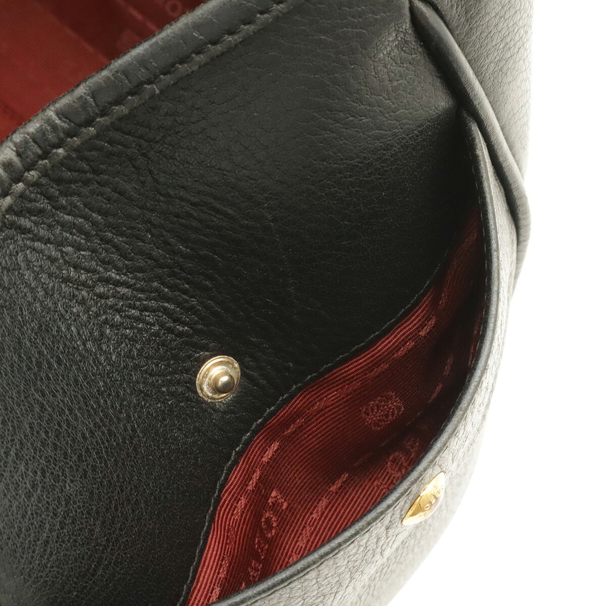 Loewe Black Leather Handbag Tote Bag (Pre-Owned)