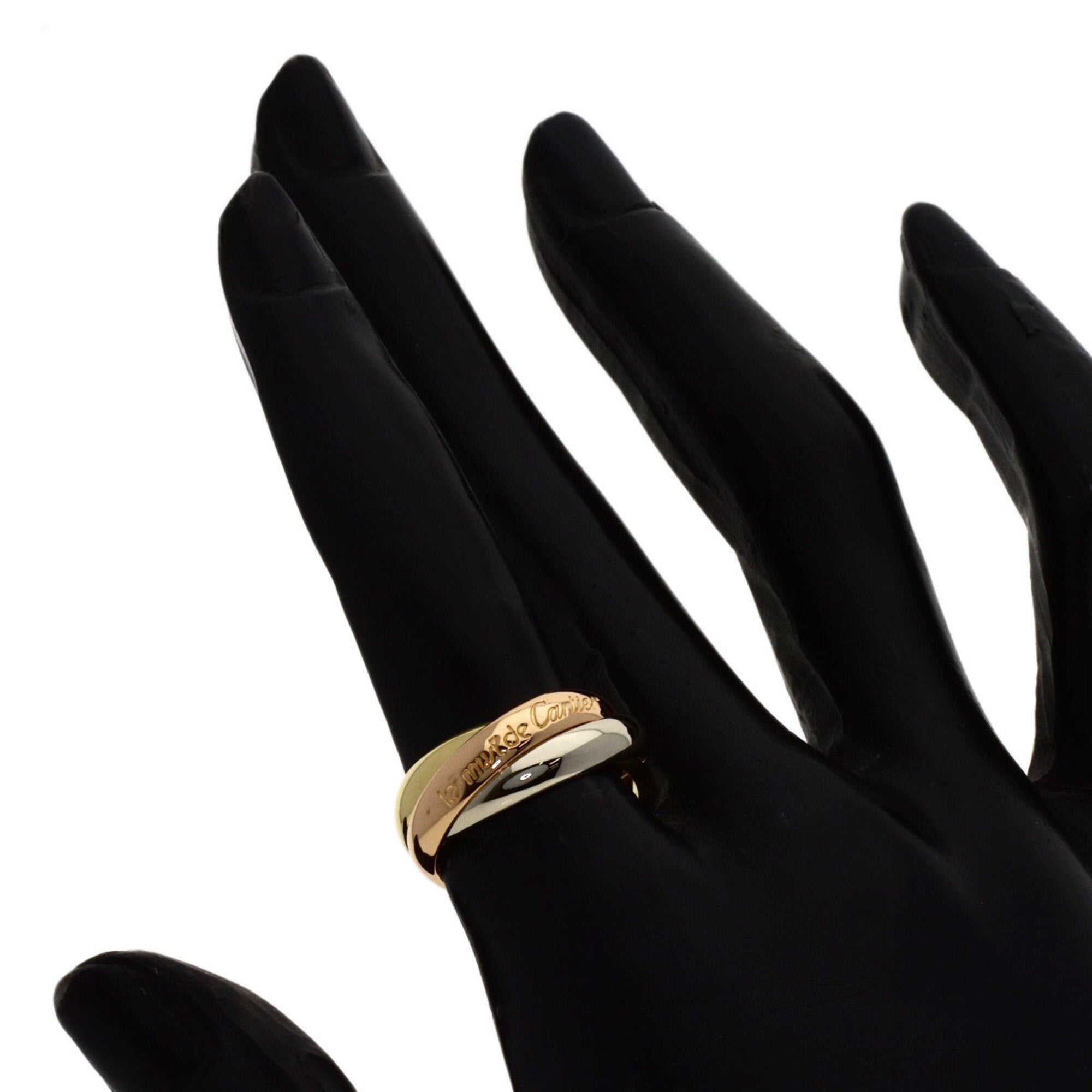 Cartier Yellow Gold (18K) Pink Gold (18K) White Gold (18K) Band Ring (Pre-Owned)