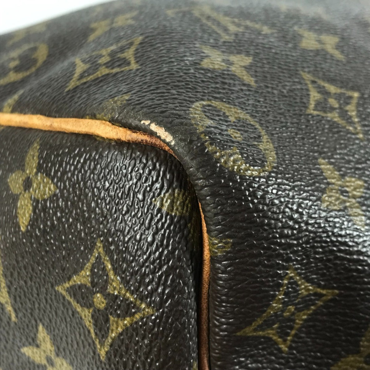 Louis Vuitton Brown Monogram Boston Bag Handbag (Pre-Owned)