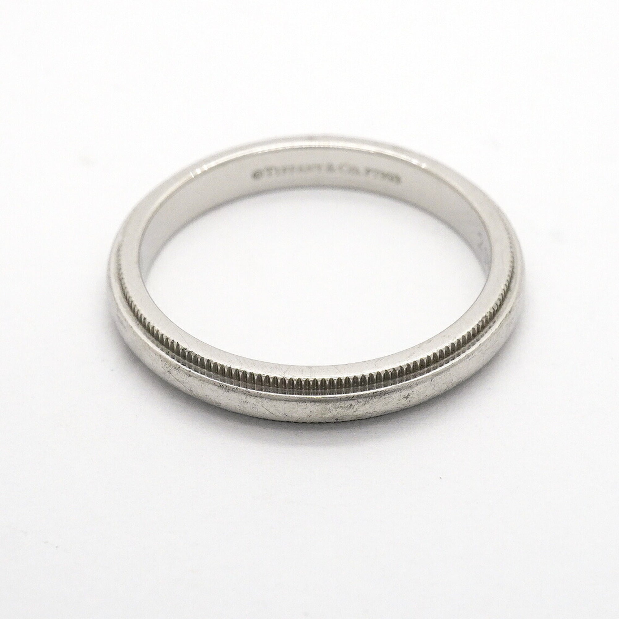 Tiffany Platinum 950 Band Ring (Pre-Owned)