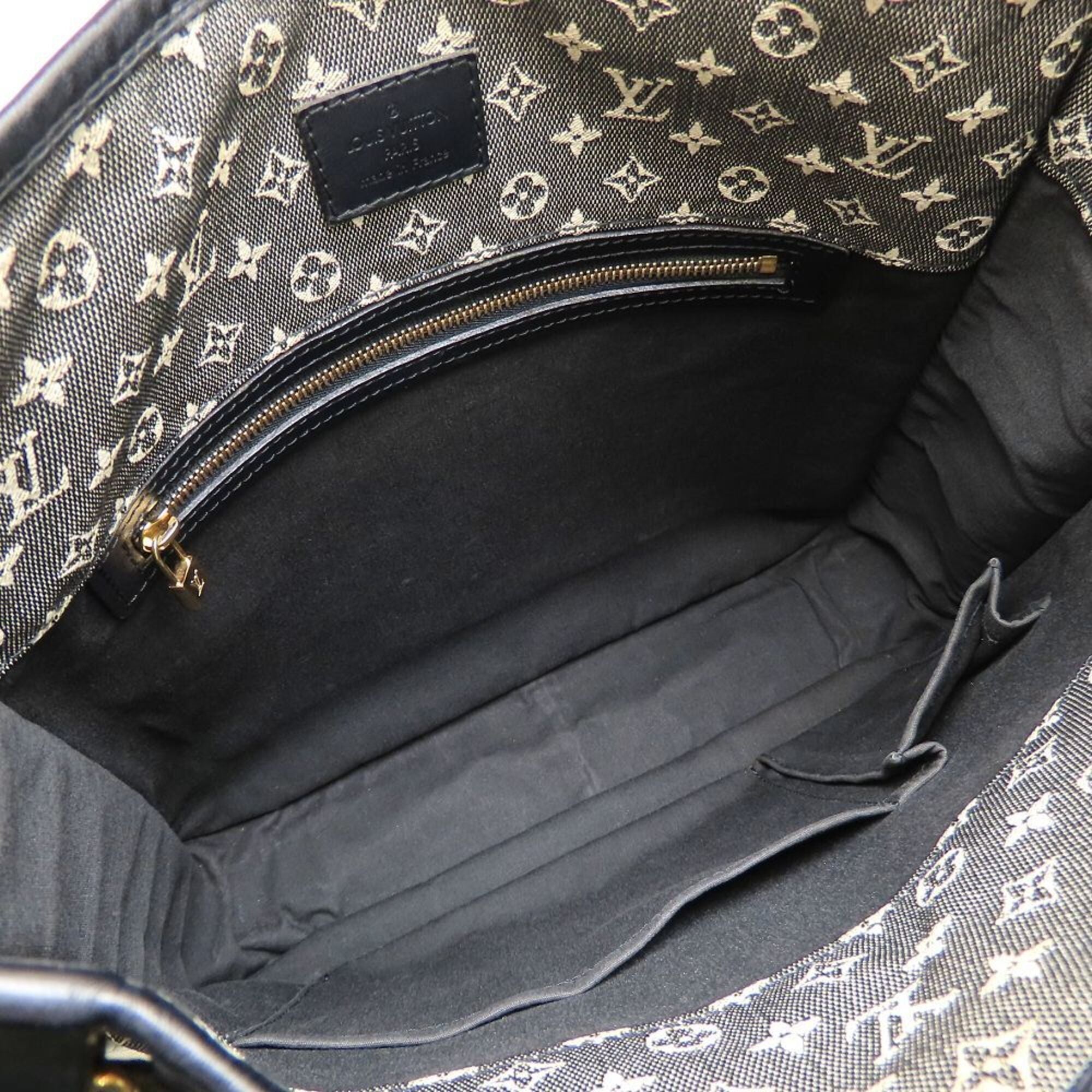 Louis Vuitton Noir Monogram Mini Canvas Leather Shoulder Bag (Pre-Owned)