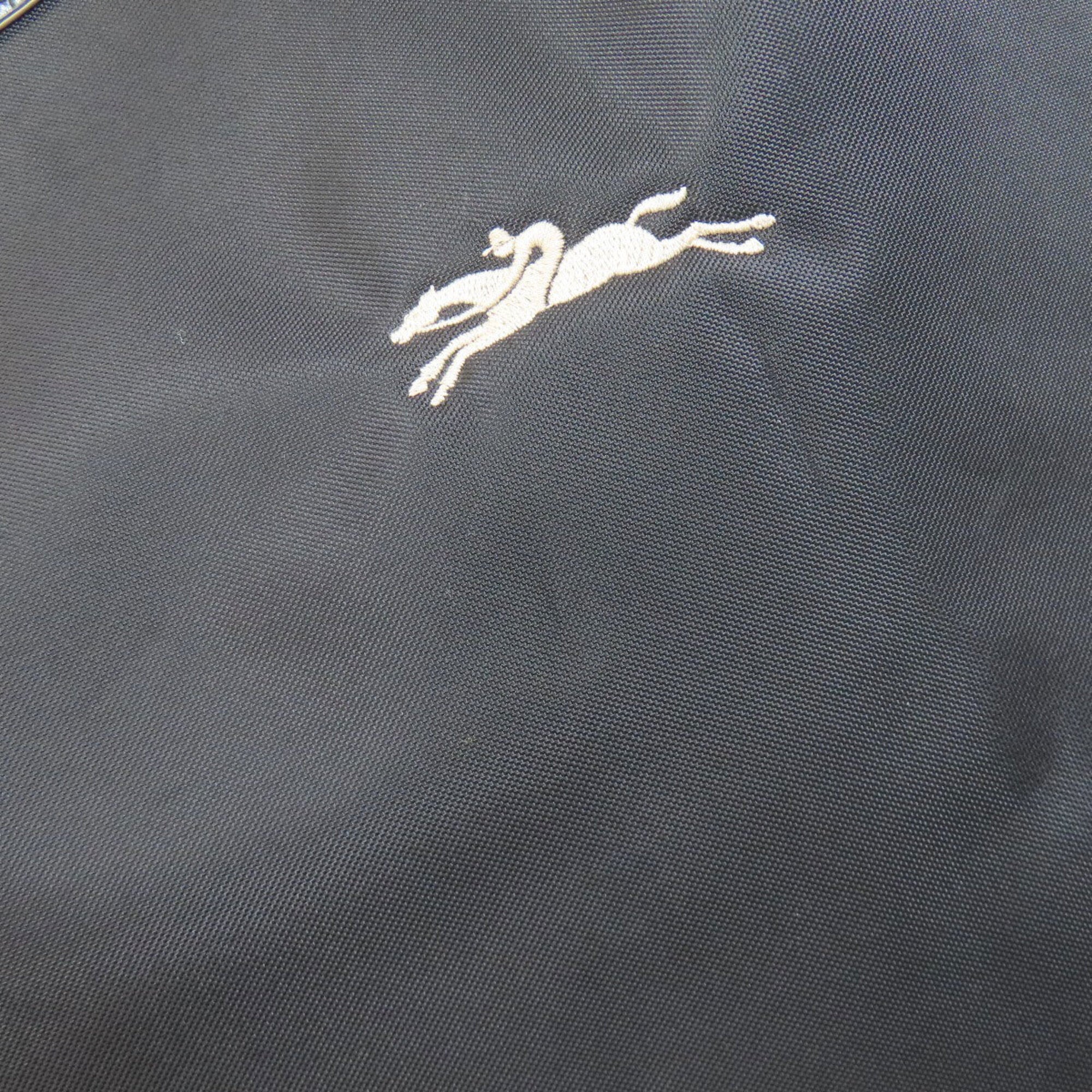Longchamp Black Nylon Tote Bag (Pre-Owned)