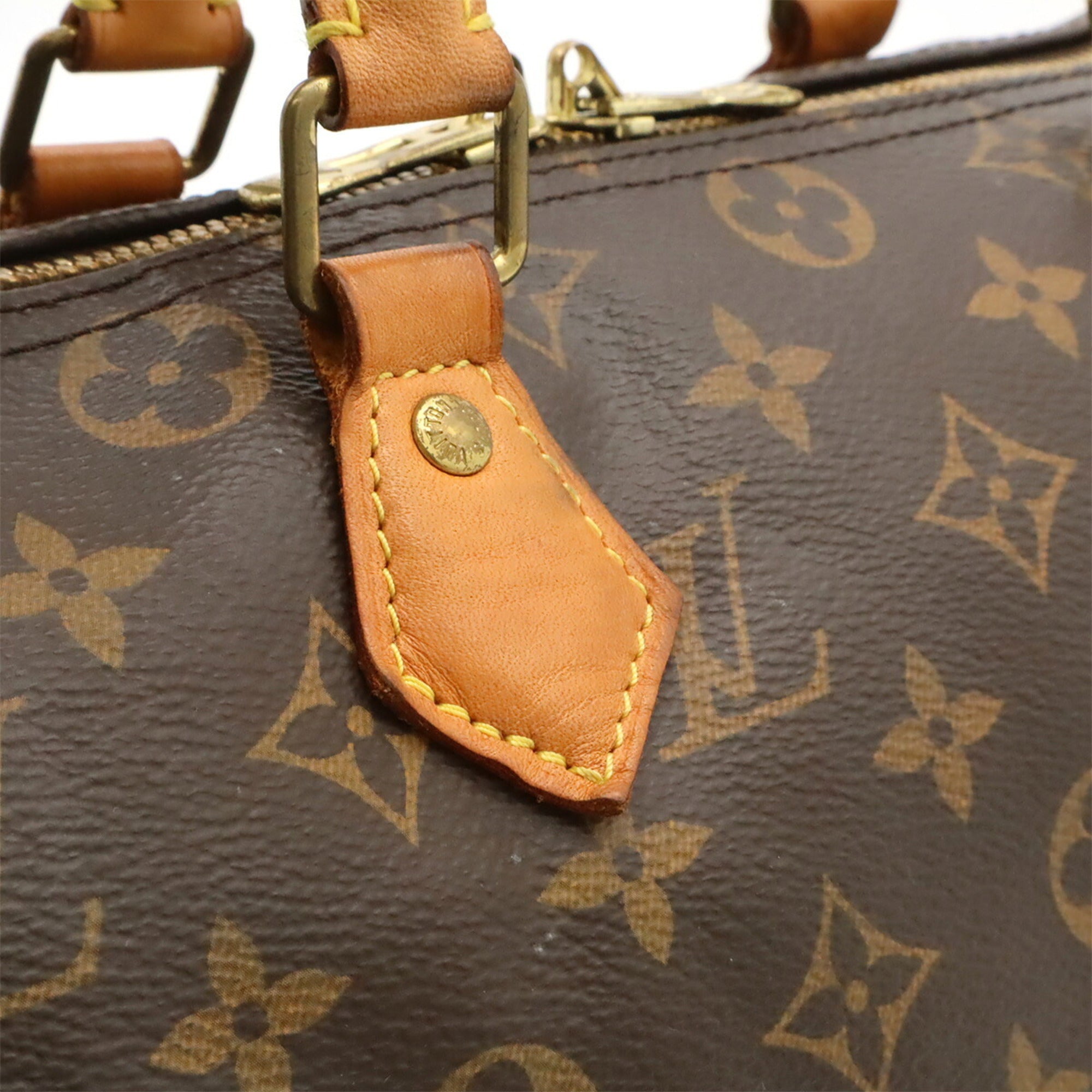 Louis Vuitton Brown Monogram Canvas Pvc Coated Canvas Boston Bag Handbag (Pre-Owned)