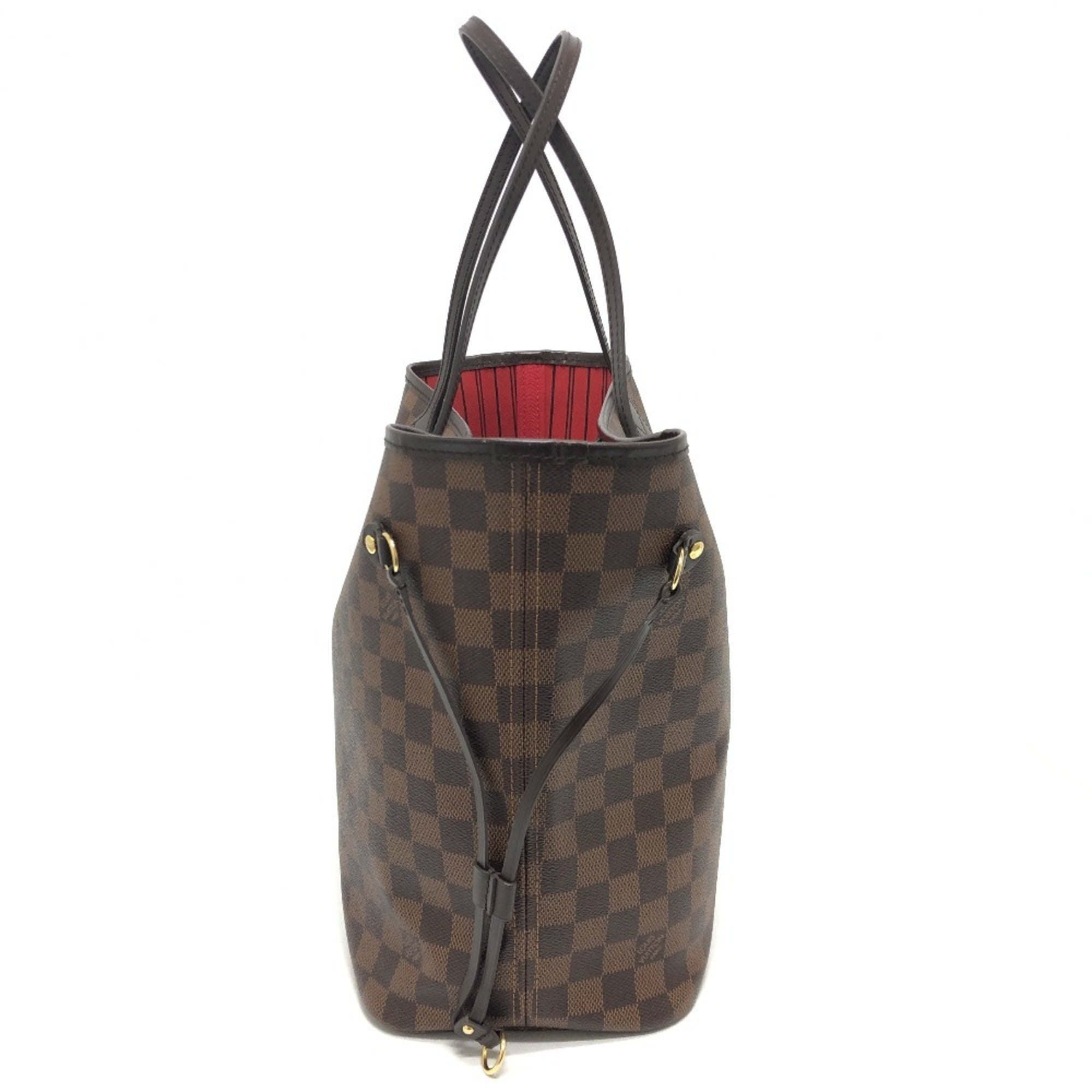 Louis Vuitton Brown Ebene Damier Canvas Shoulder Bag Tote Bag (Pre-Owned)