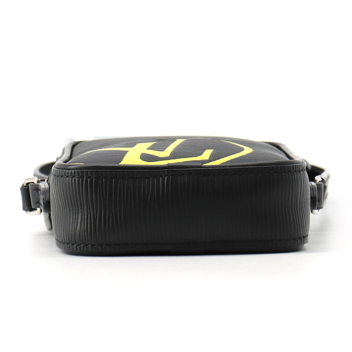 Louis Vuitton Black Noir Epi Leather Handbag Shoulder Bag (Pre-Owned)
