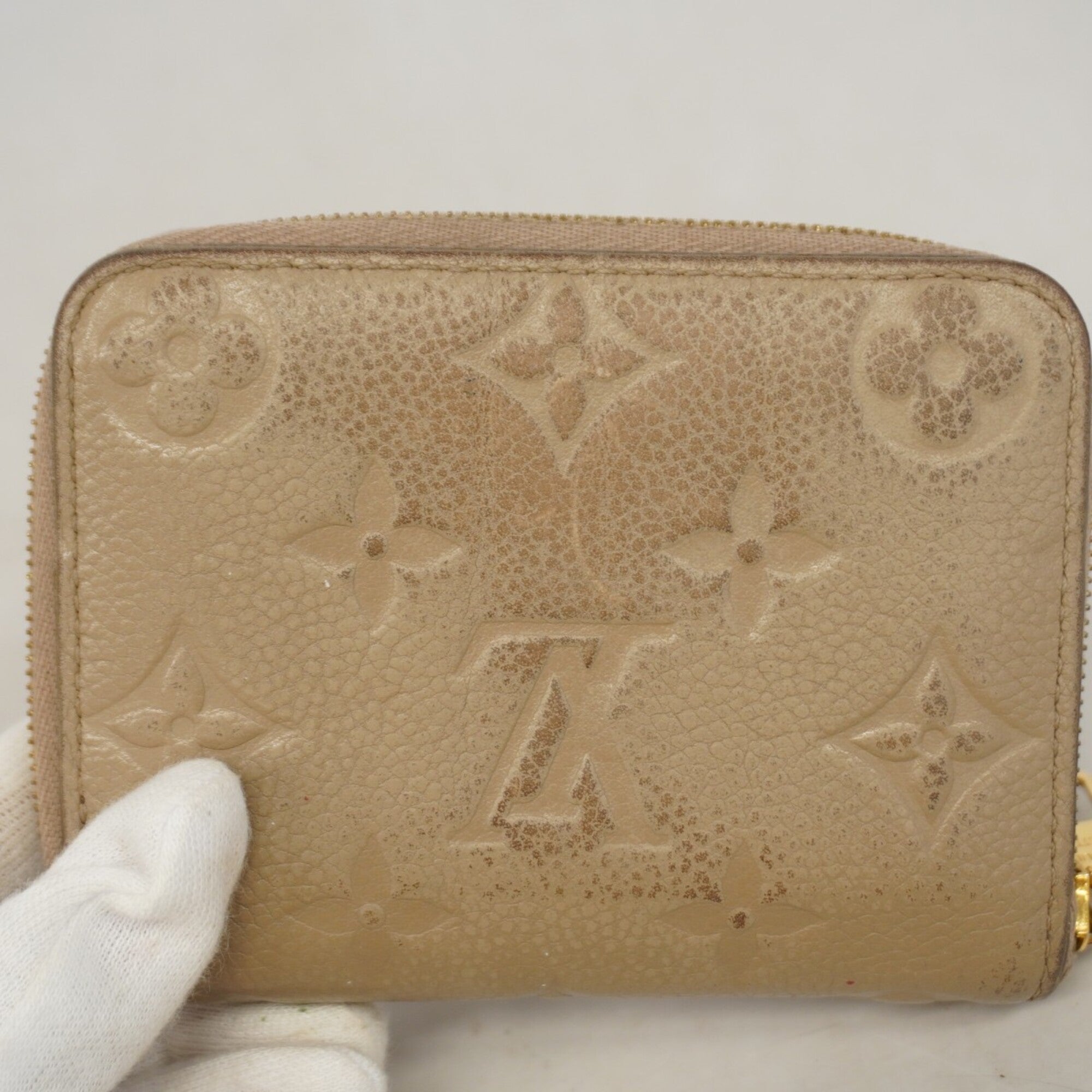 Louis Vuitton Tourterelle Coin Purse/Coin Case (Pre-Owned)