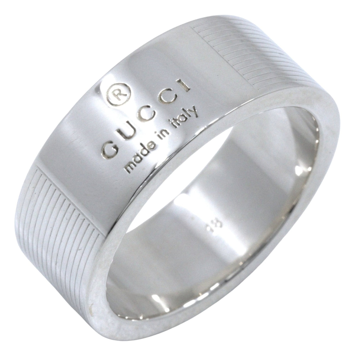 Gucci Silver Silver 925 Band Ring (Pre-Owned)