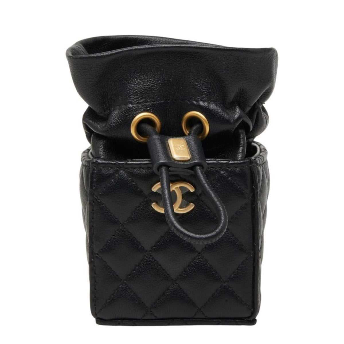 Chanel Black Leather Shoulder Bag (Pre-Owned)