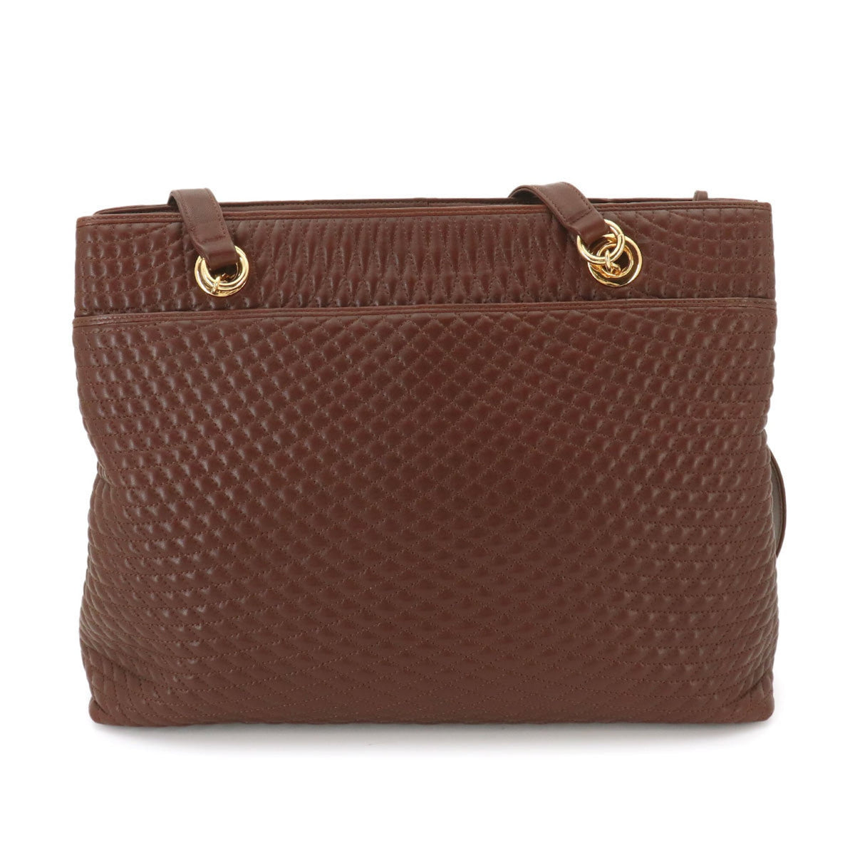 Bally Brown Leather Tote Bag (Pre-Owned)