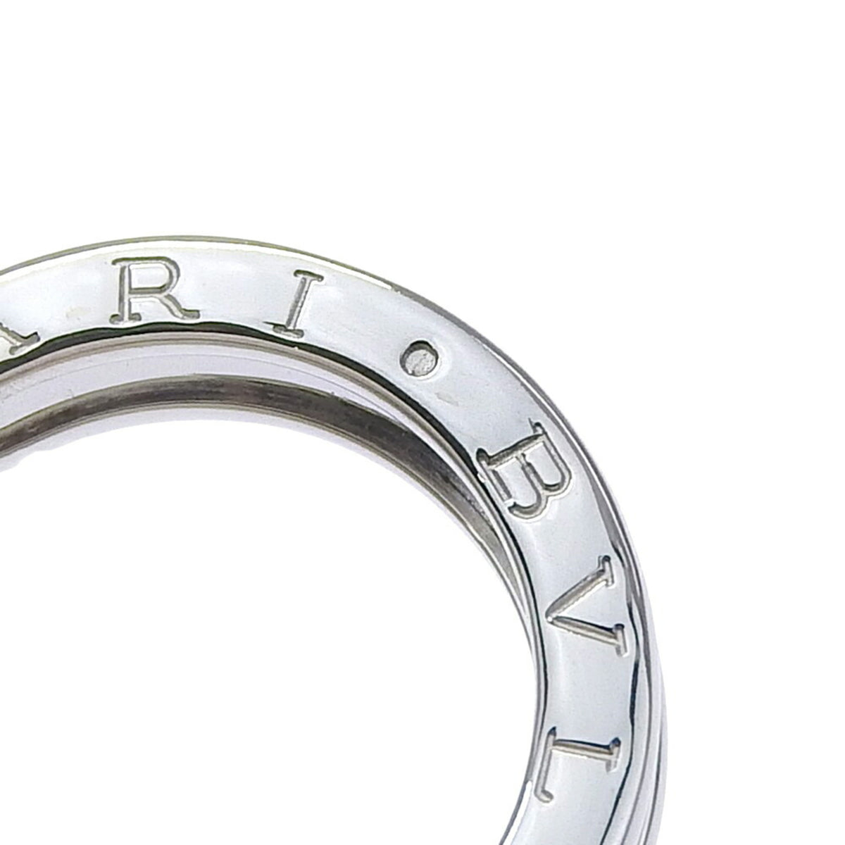 Bvlgari White Gold White Gold (18K) Band Ring (Pre-Owned)