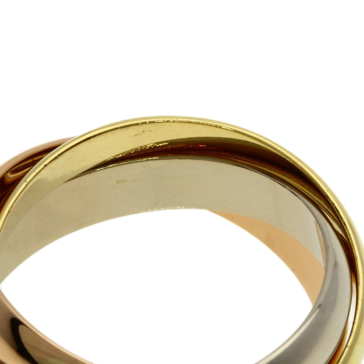 Cartier Trinity Yellow Gold (18K) Pink Gold (18K) White Gold (18K) Band Ring (Pre-Owned)