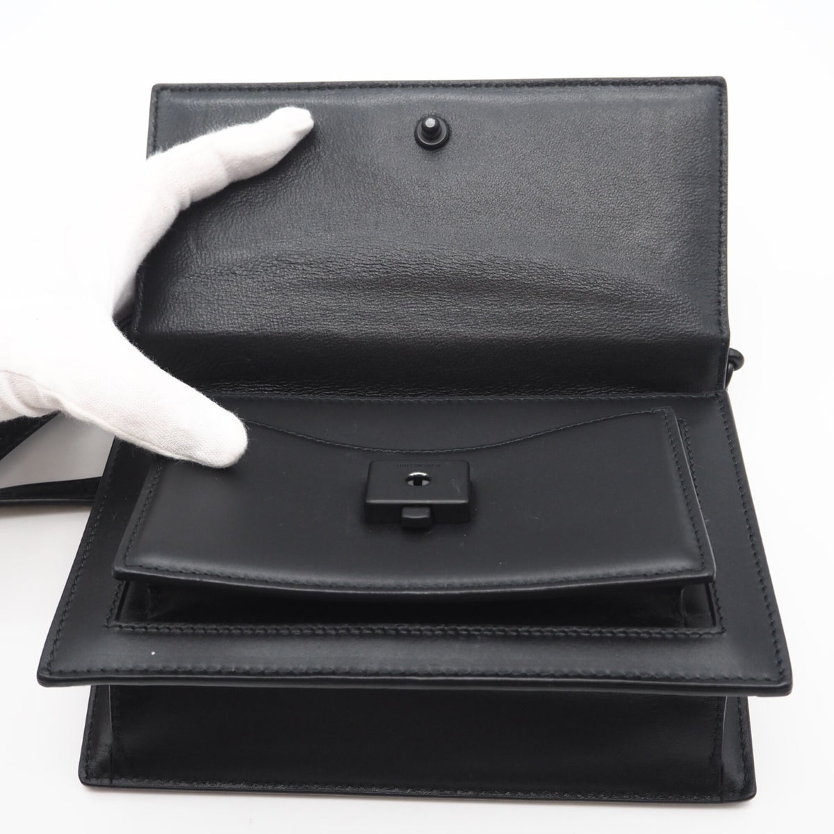 Balenciaga Black Leather Handbag (Pre-Owned)