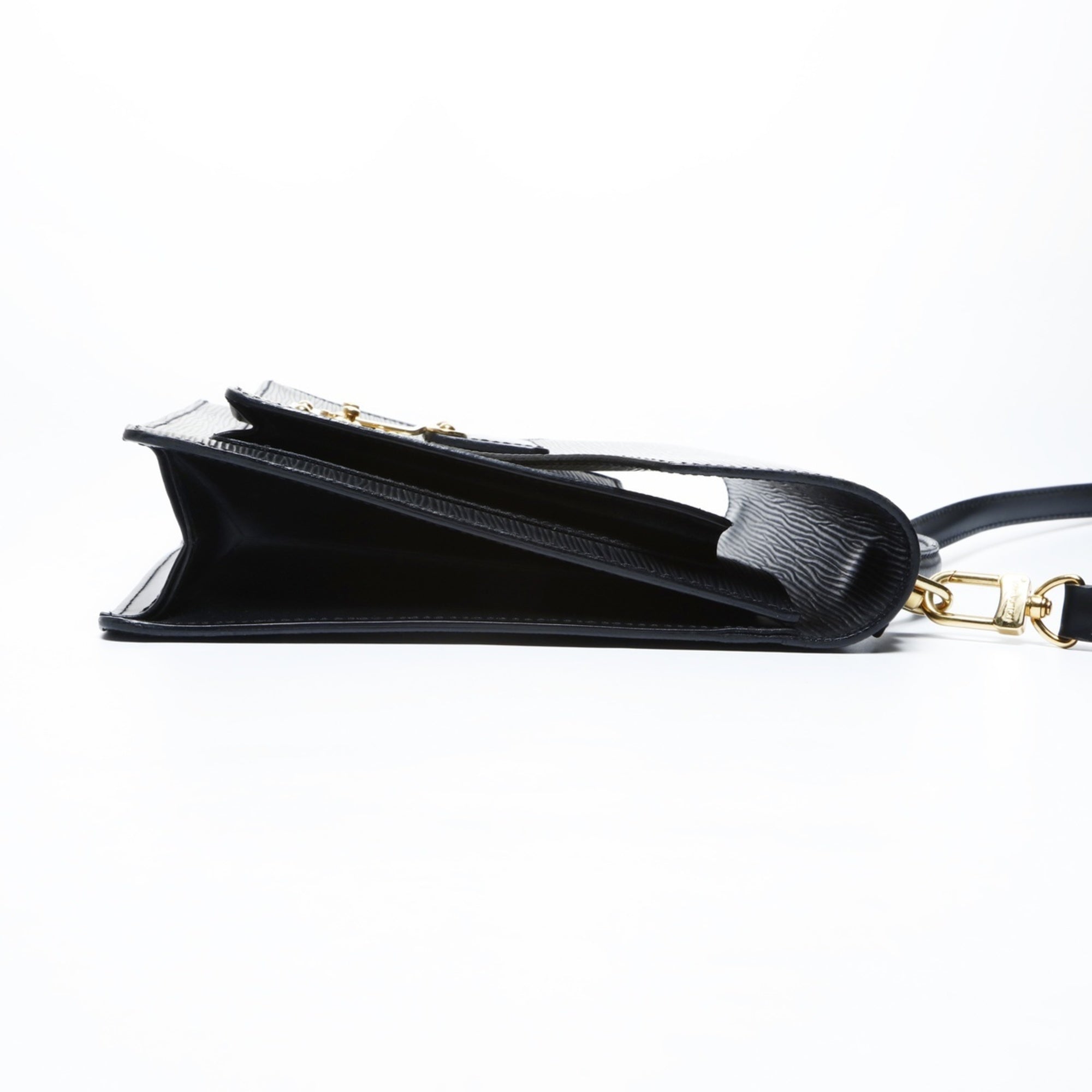Louis Vuitton Epi Black Epi Leather Handbag (Pre-Owned)
