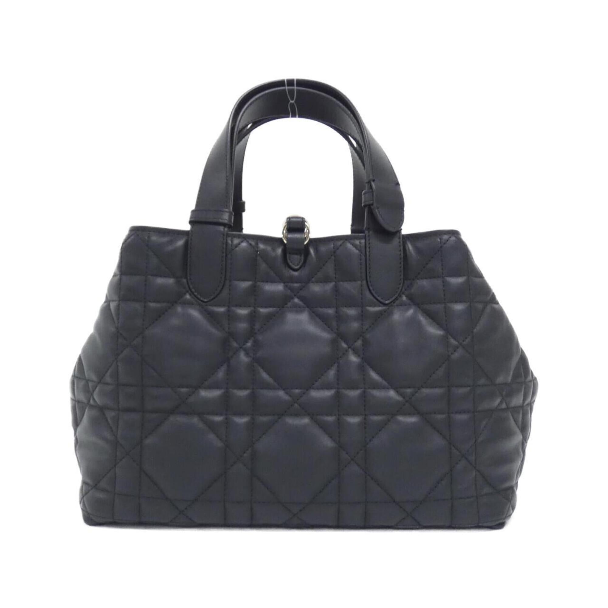 Christian Dior Black Leather Handbag (Pre-Owned)