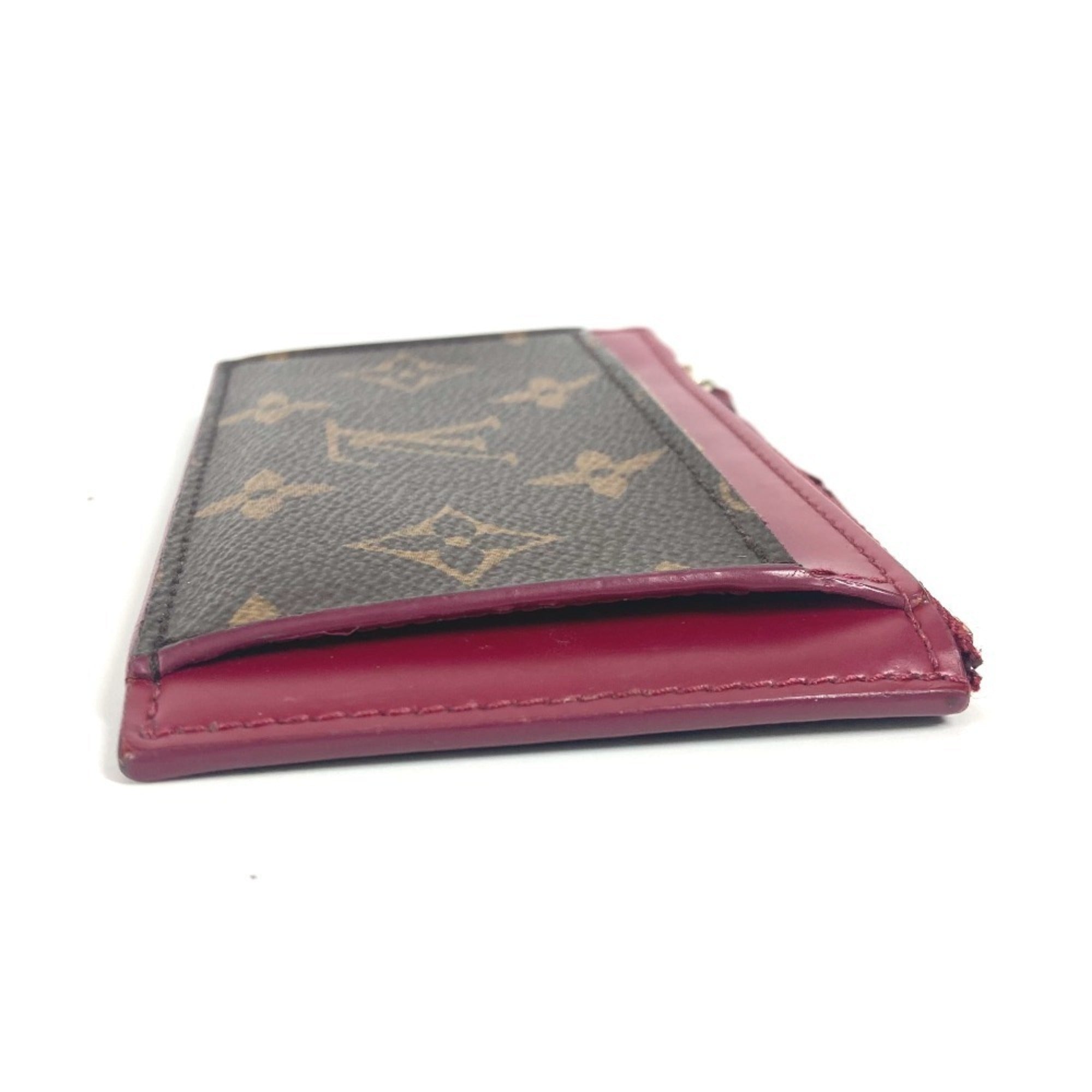 Louis Vuitton Monogram Brown Purple Monogram Coin Purse/Coin Case (Pre-Owned)