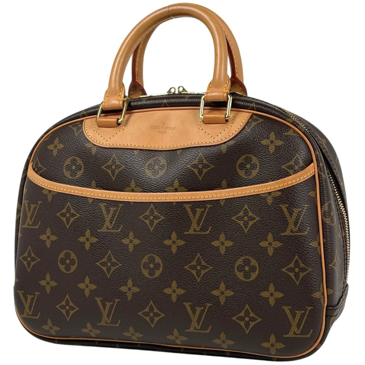 Louis Vuitton Monogram Brown Monogram Boston Bag Handbag (Pre-Owned)